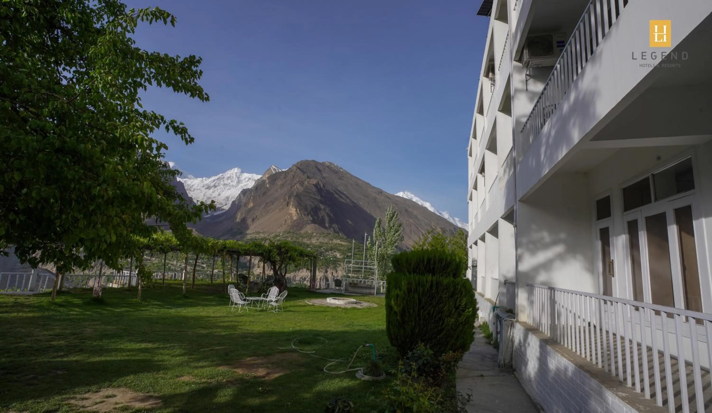 Evening entertainment in Legend Hotel Hunza