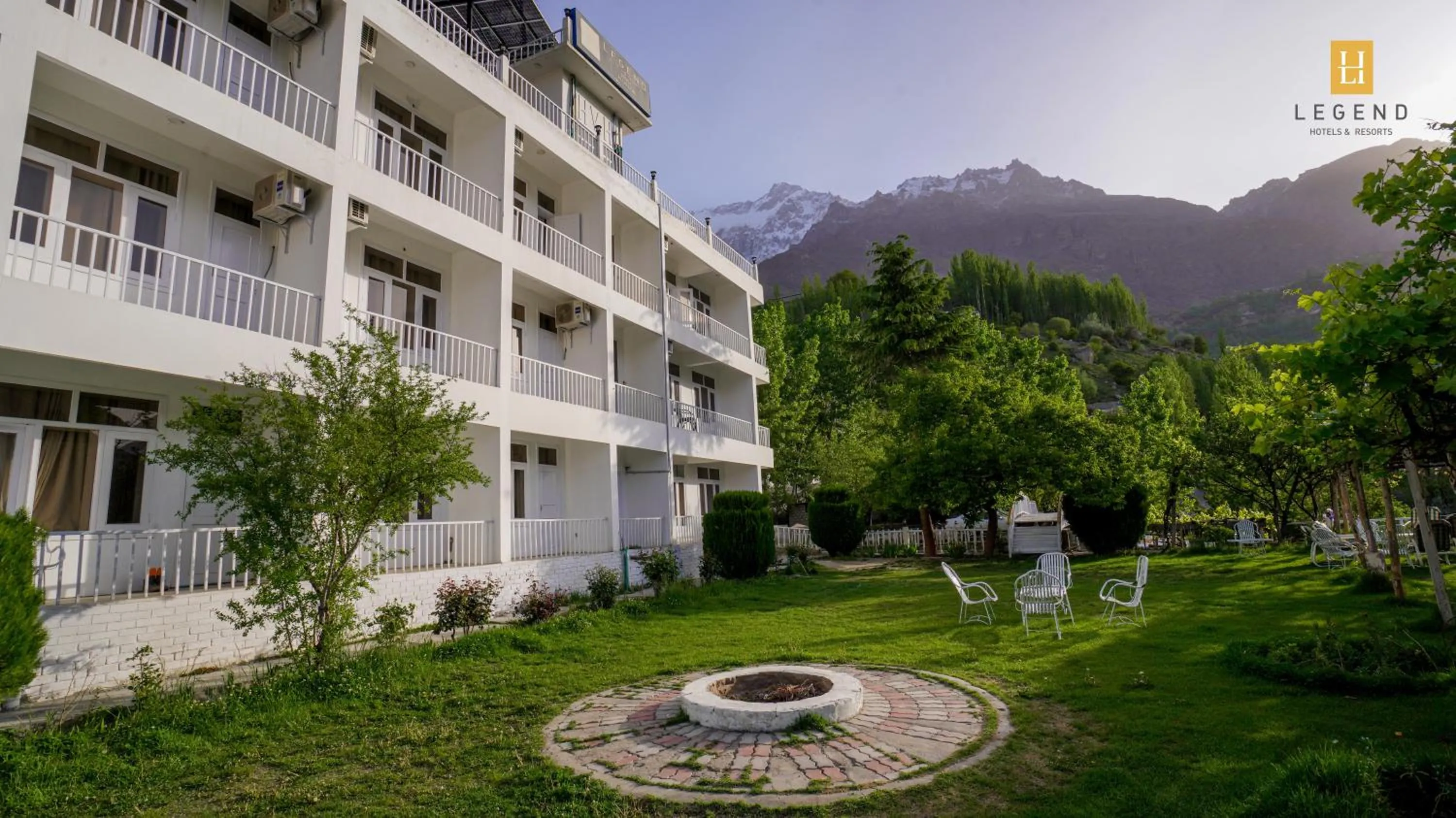 Property building in Legend Hotel Hunza