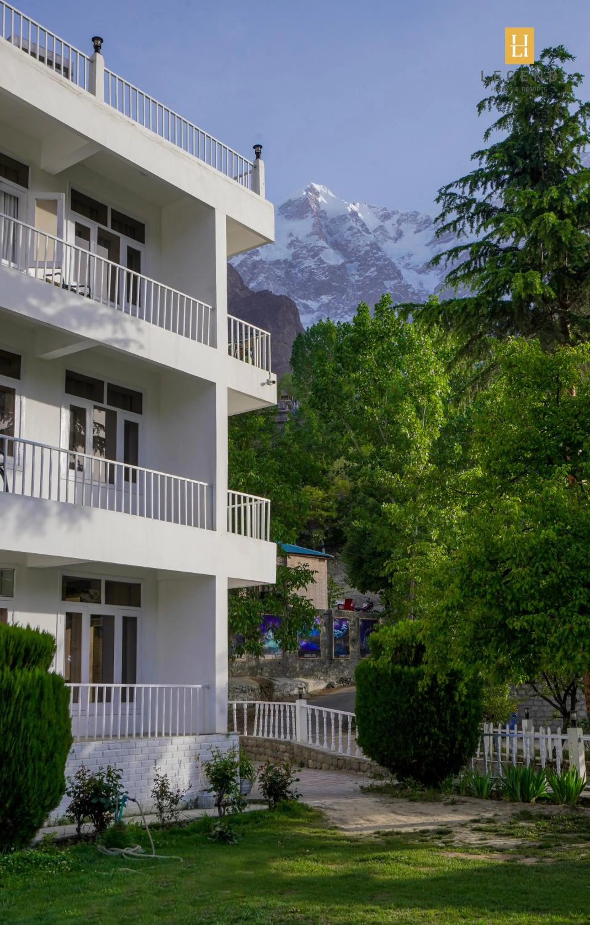 Property building in Legend Hotel Hunza