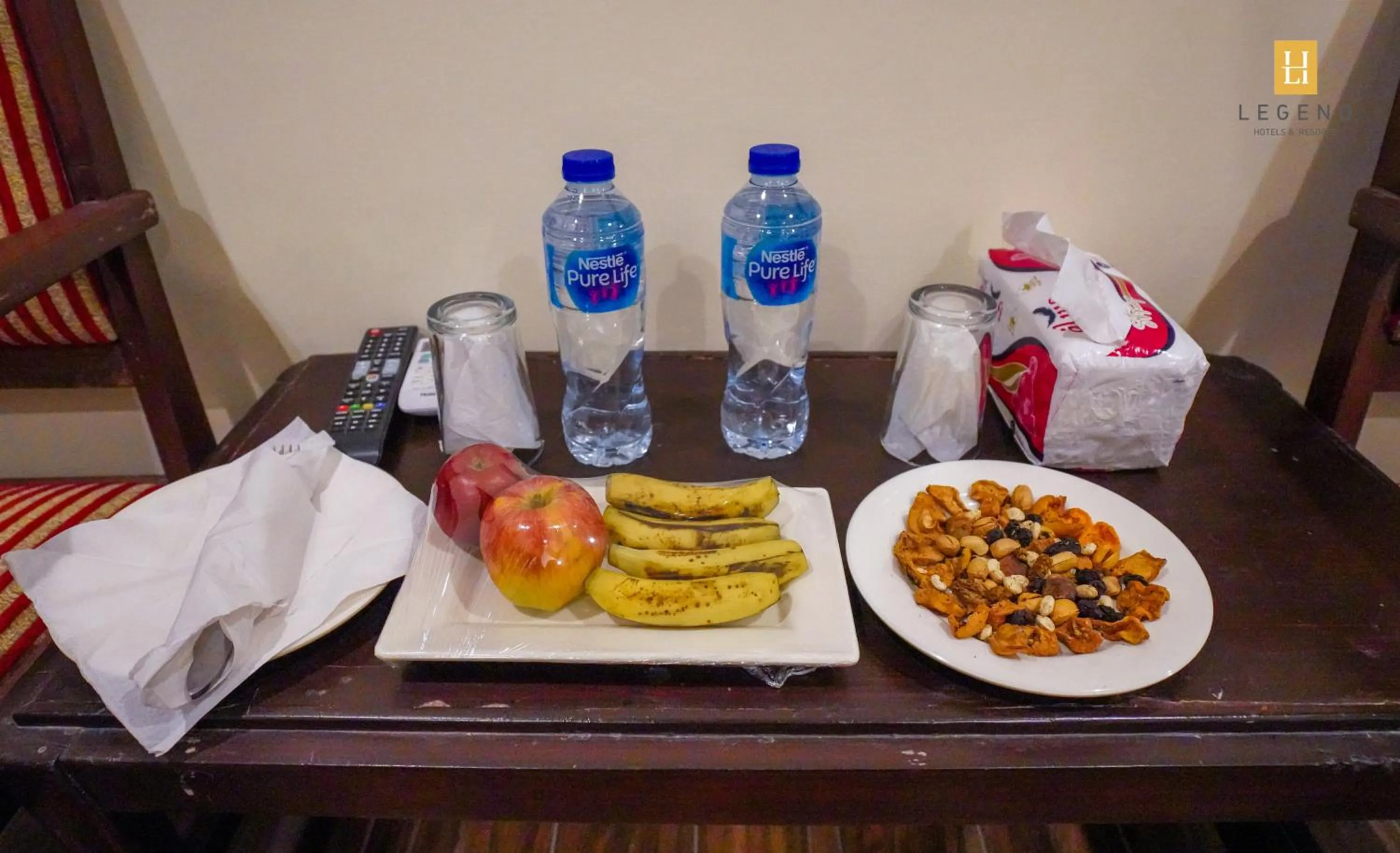 Food and drinks in Legend Hotel Hunza
