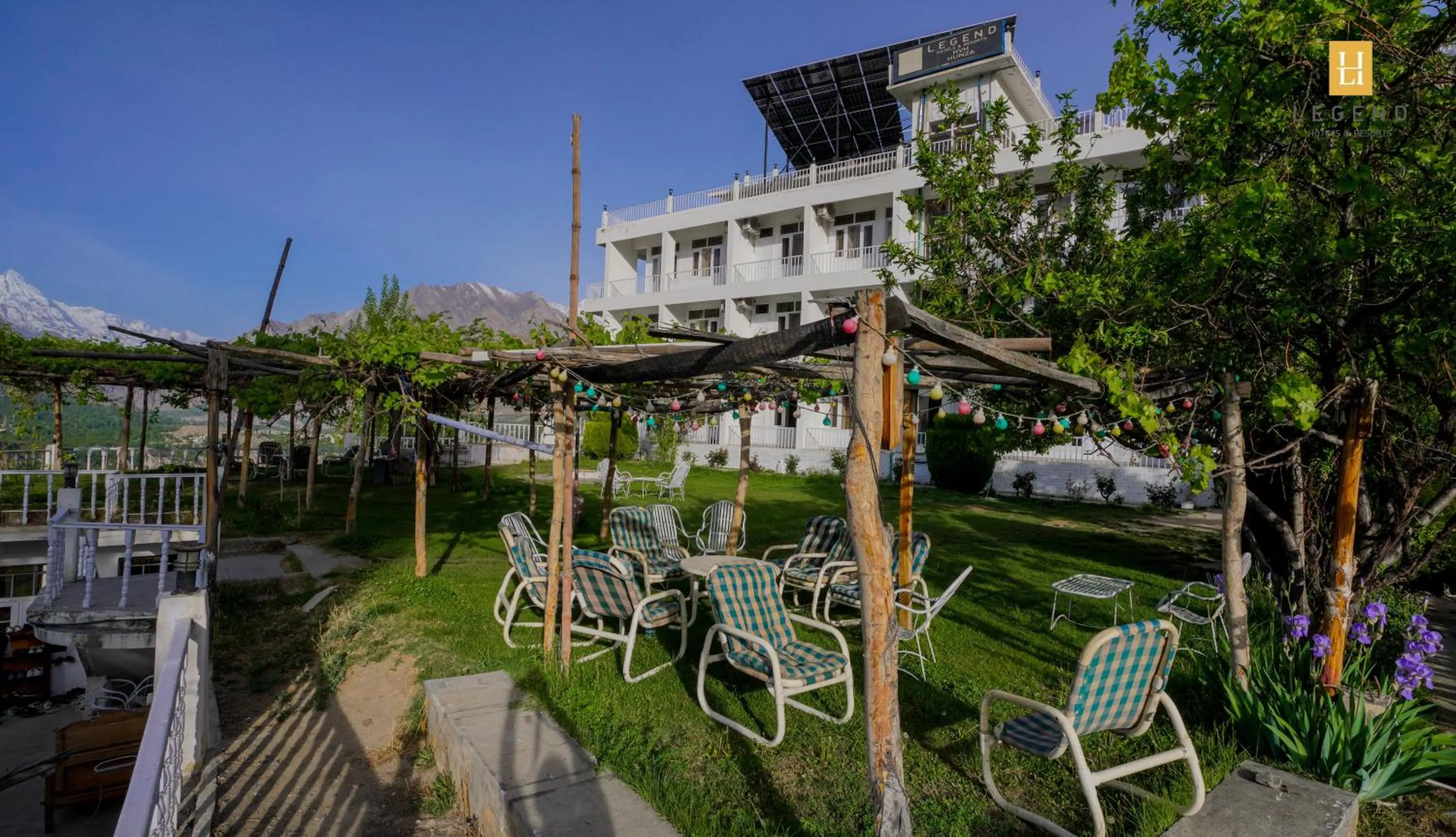 Property building in Legend Hotel Hunza