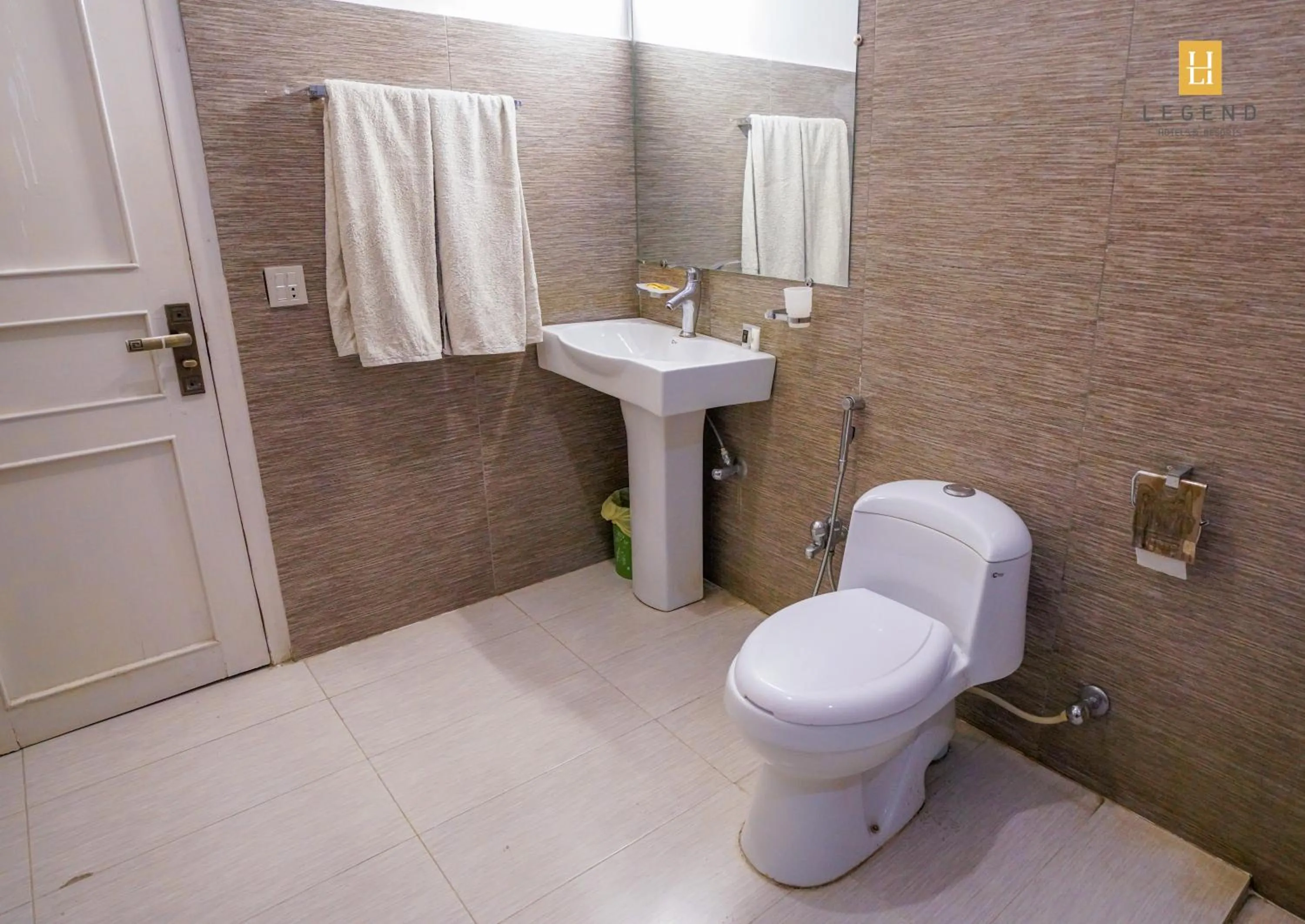 Toilet in Legend Hotel Hunza