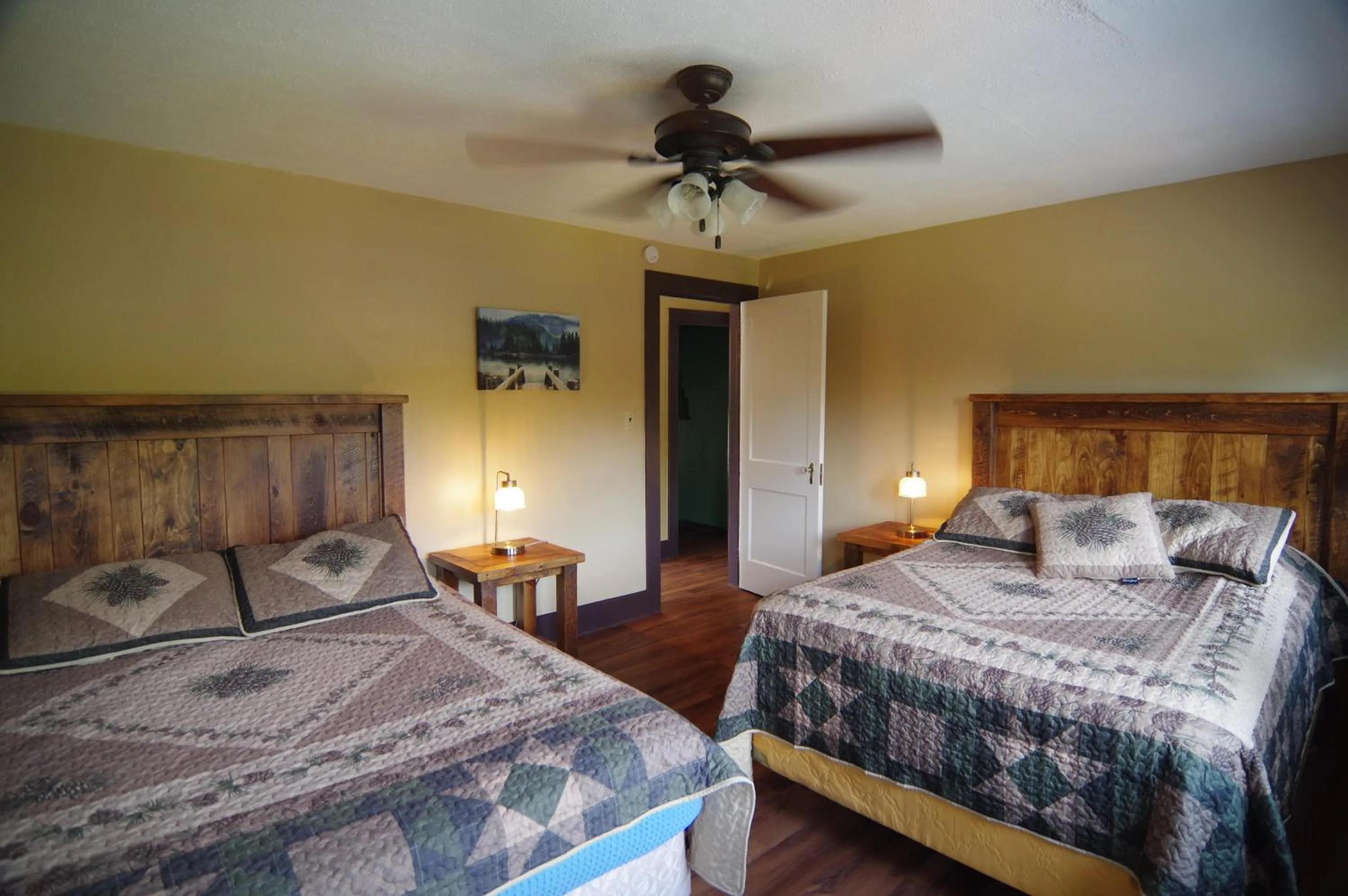 Bed in Cramers Point Lake Breeze