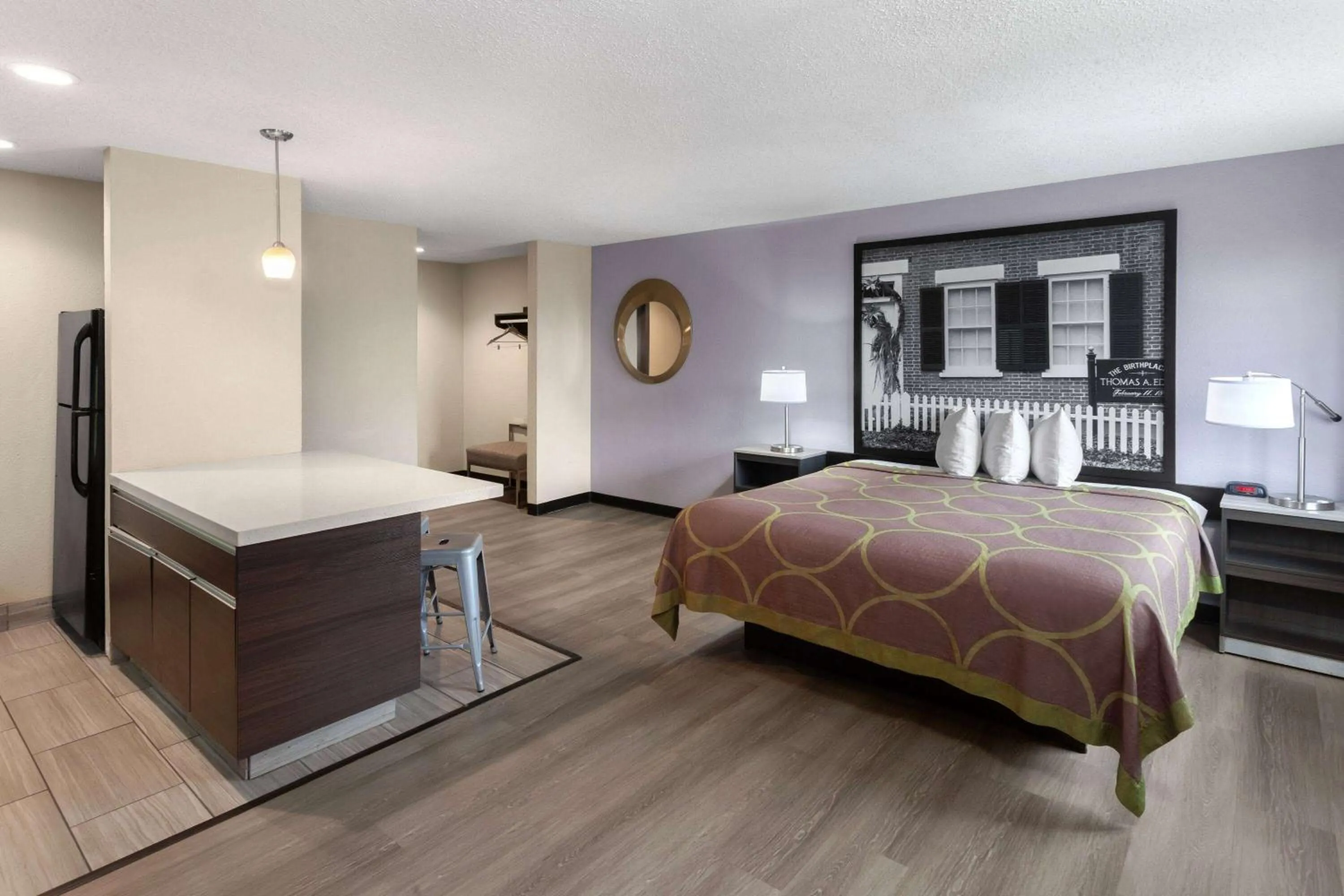 Bed in Super 8 by Wyndham Copley Akron