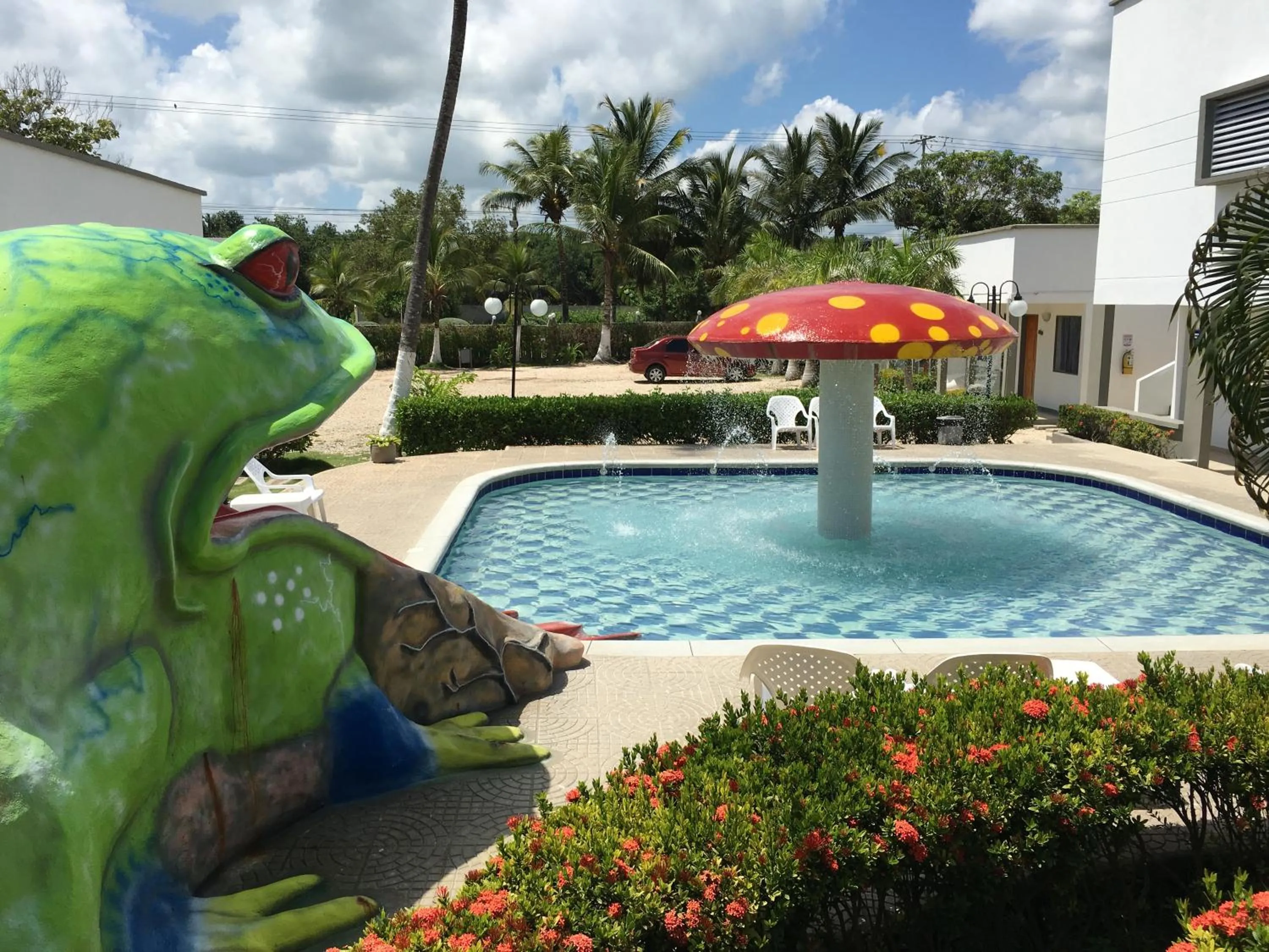 Swimming pool in Hotel La Fragata