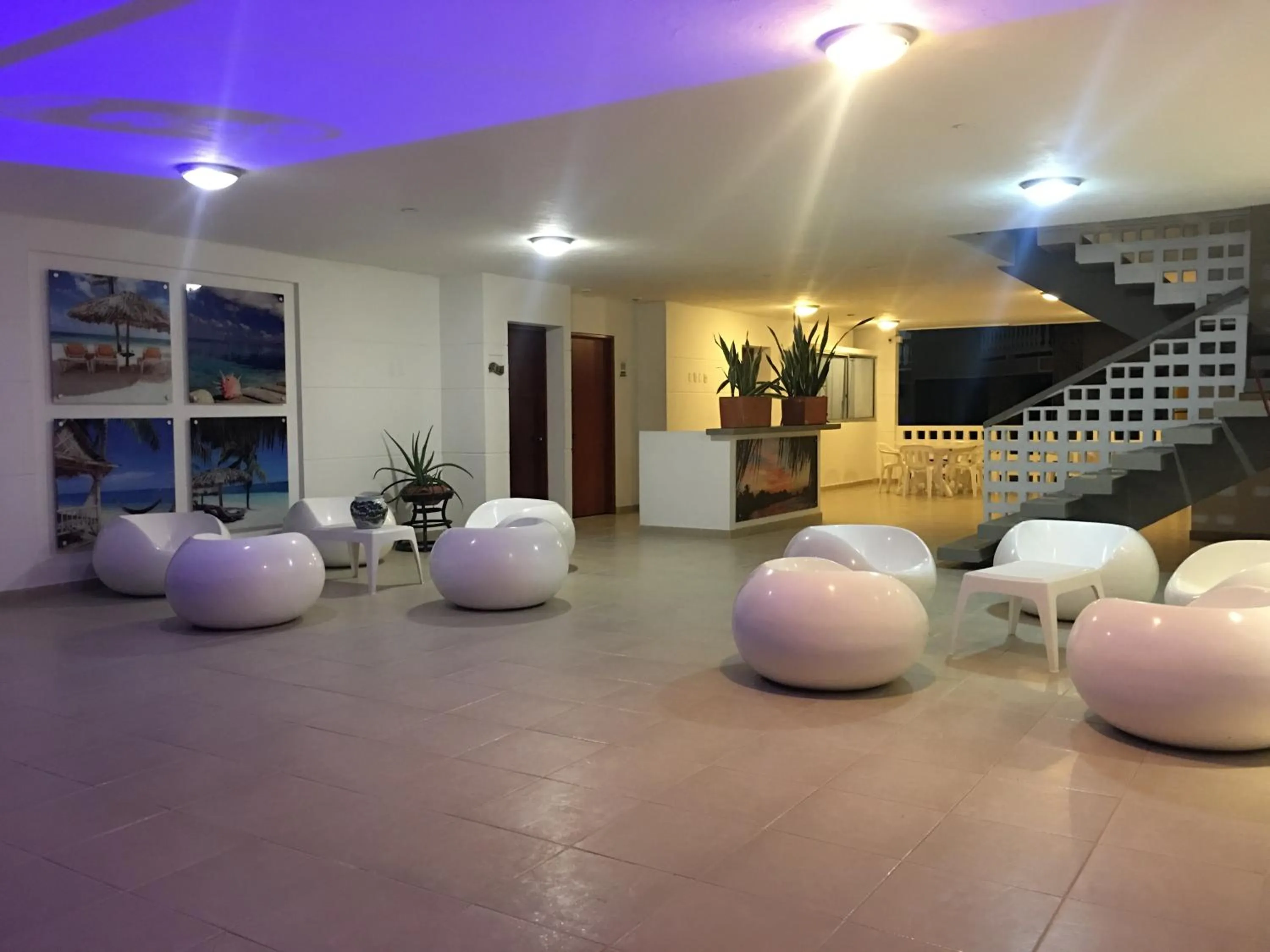 Lobby or reception in Hotel La Fragata