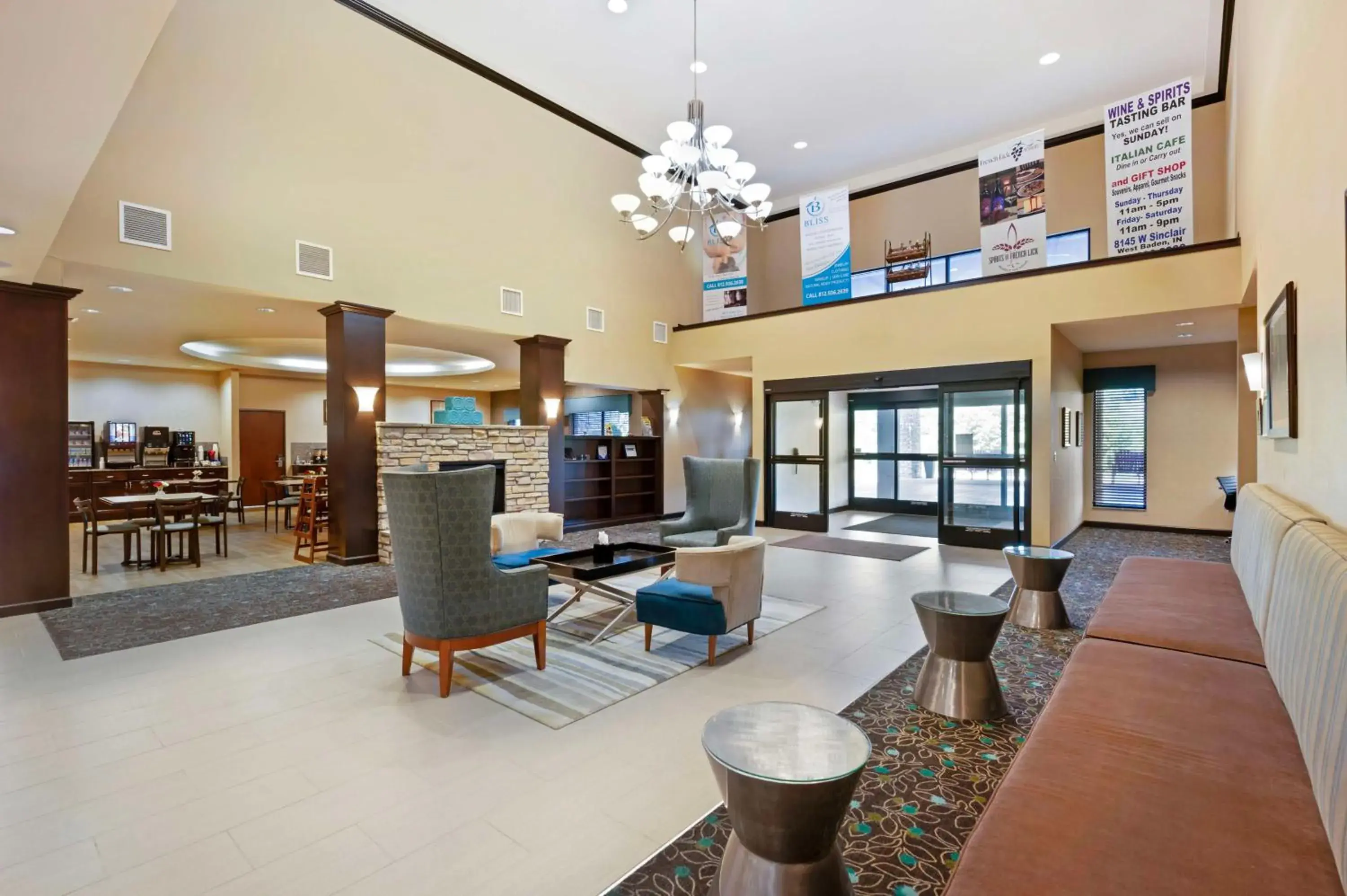 Lobby or reception in Best Western Plus French Lick Lobby or reception in Best Western Plus French Lick