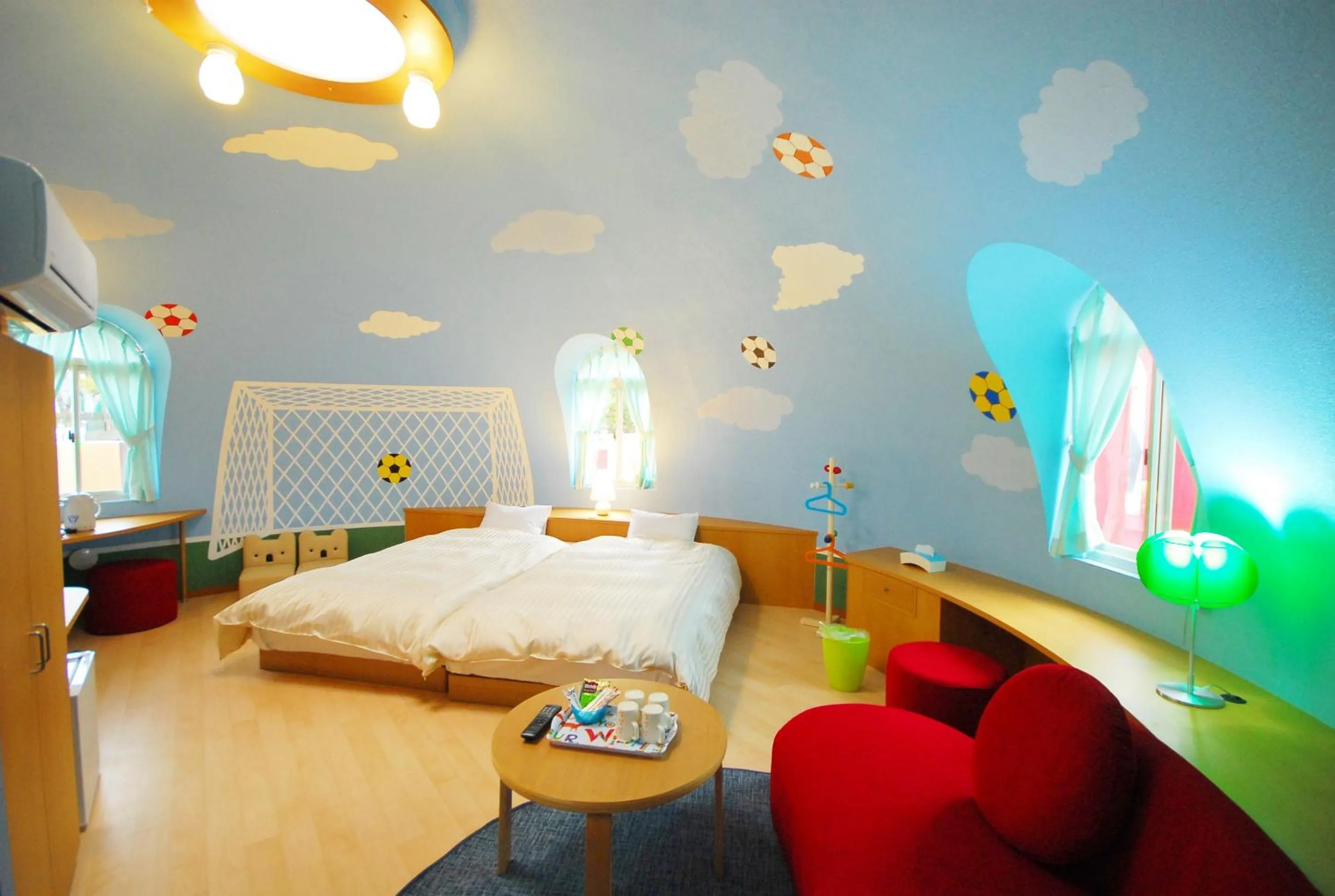 Twin Room with Football Theme - Dream Zone in Aso Farm Land