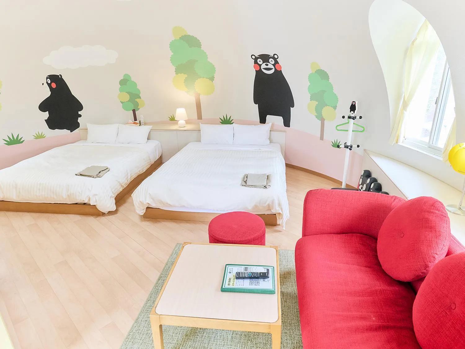 Photo of the whole room, Bed in Aso Farm Land