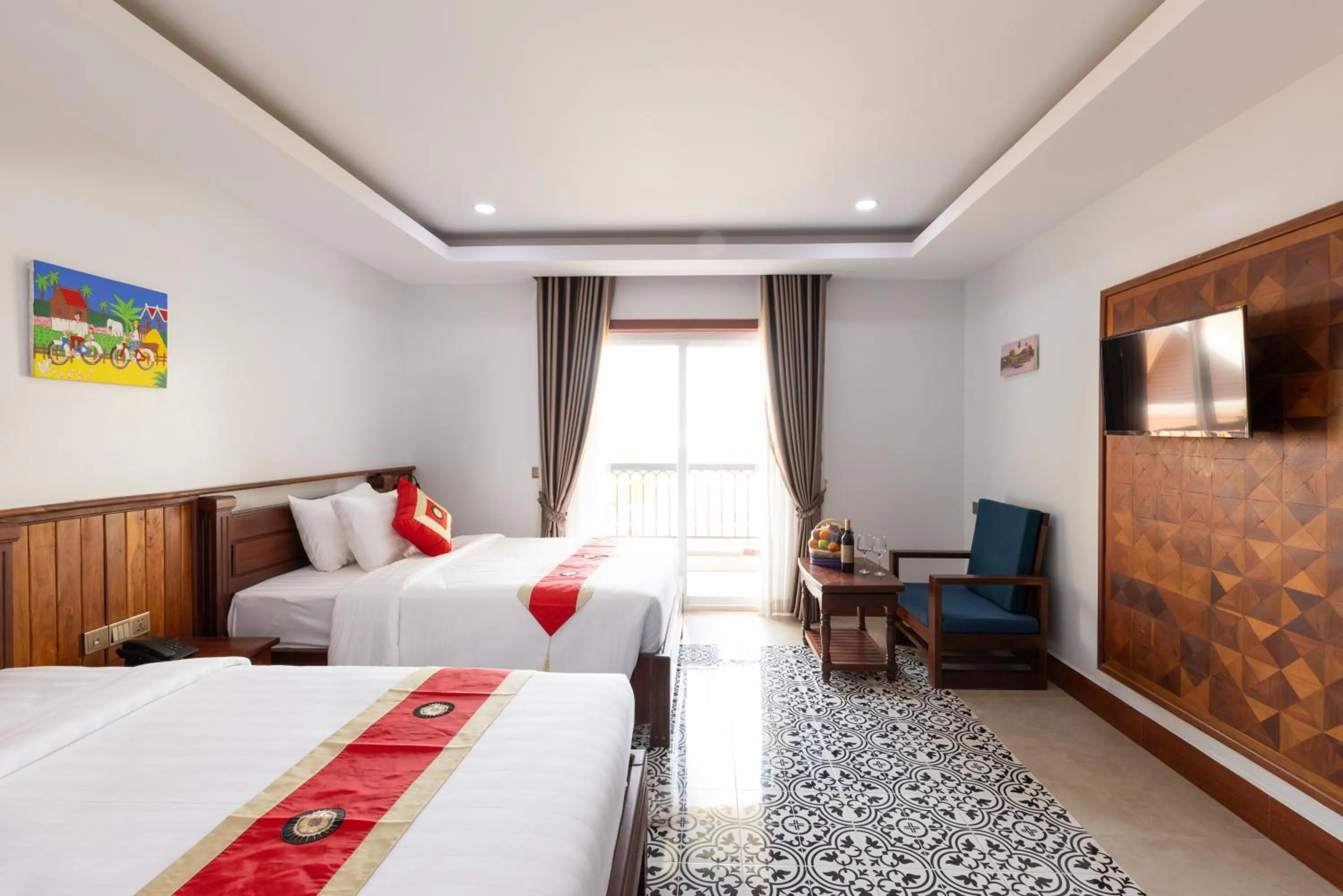 Bedroom in Sunflower Angkor Boutique Hotel