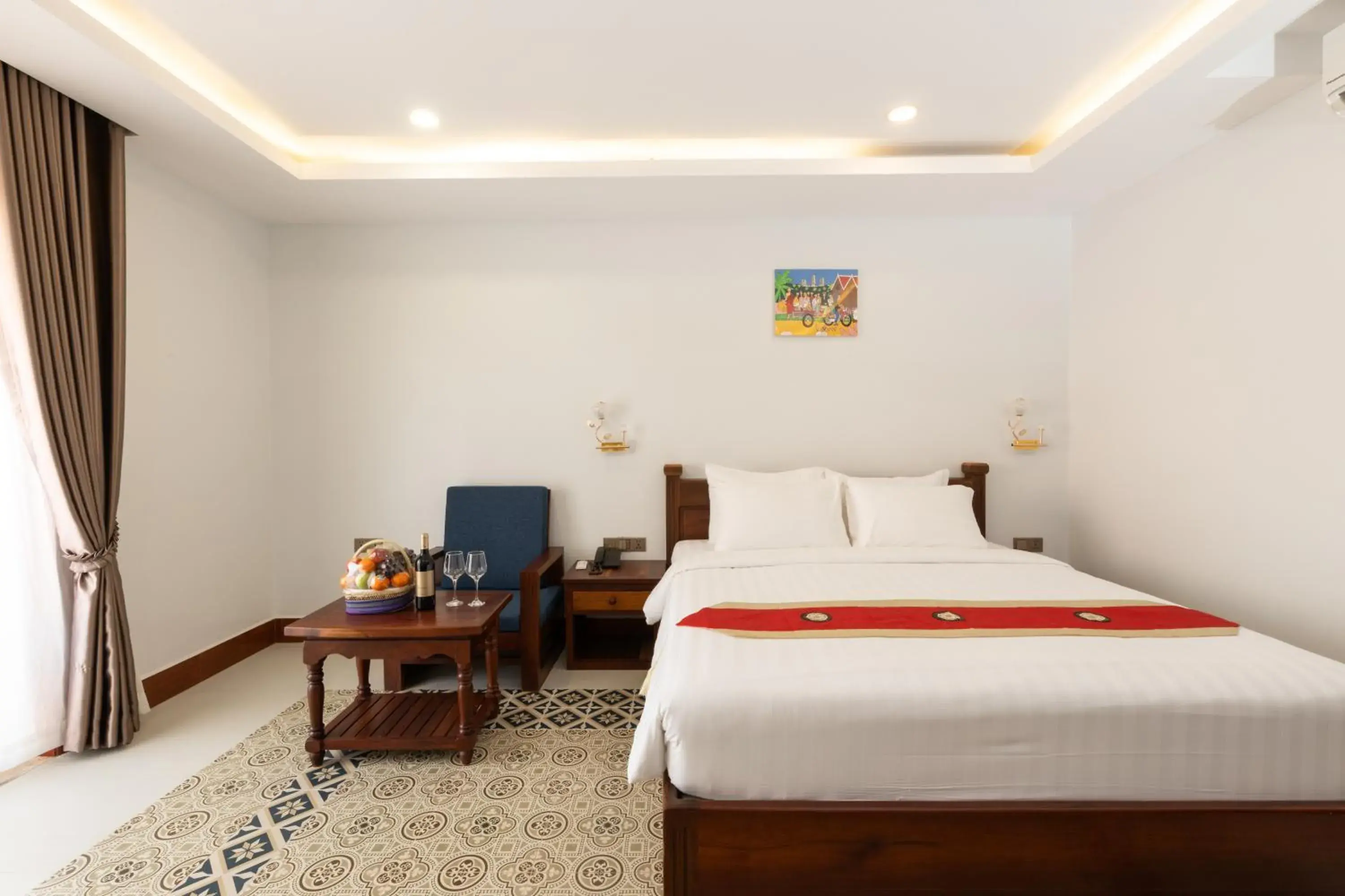 Double Room with Balcony in Sunflower Angkor Boutique Hotel Double Room with Balcony in Sunflower Angkor Boutique Hotel