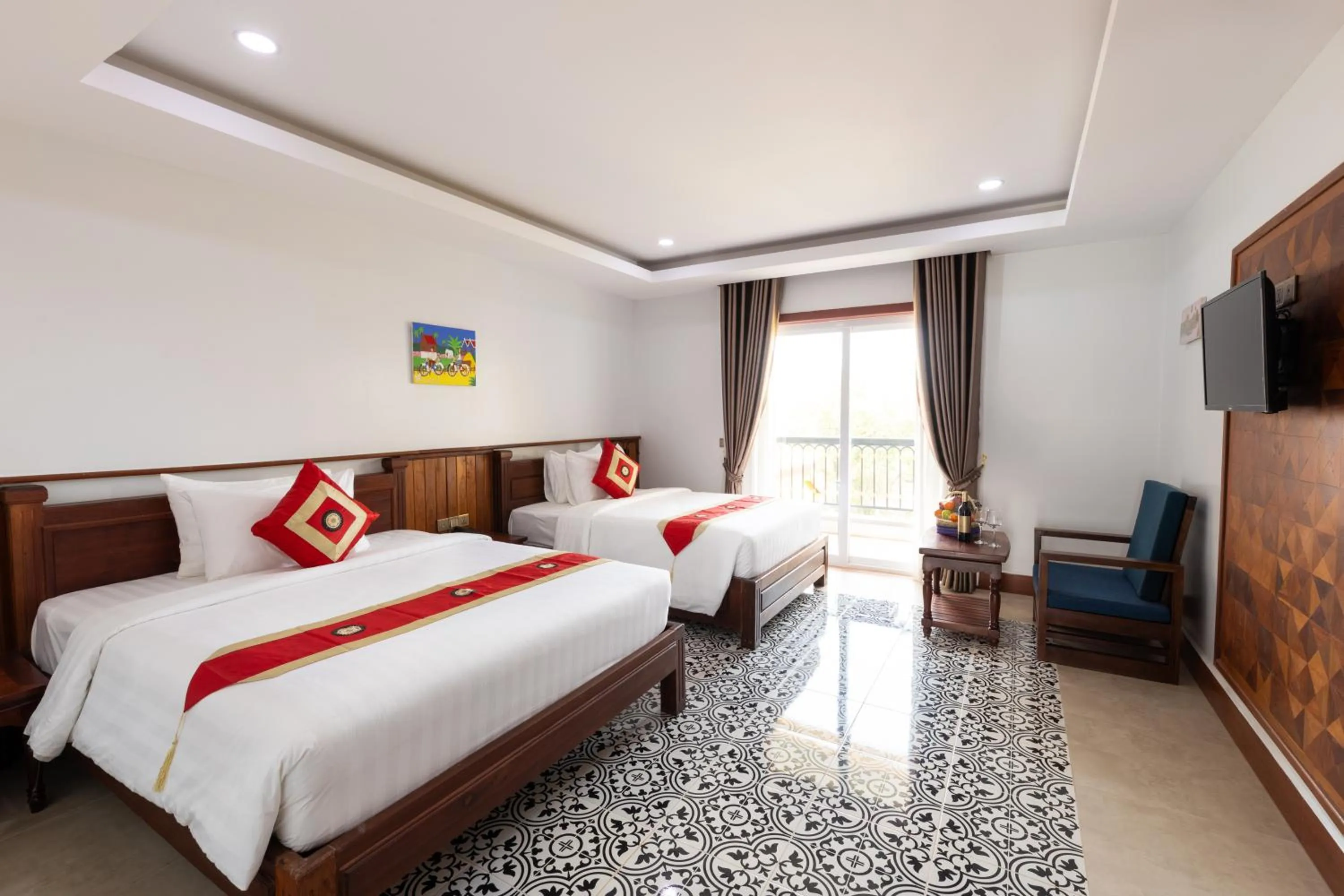 Bedroom in Sunflower Angkor Boutique Hotel