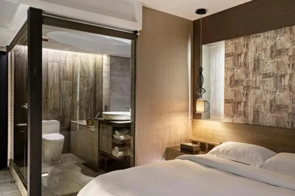 Bed in JBG Hotspring Resort Hotel