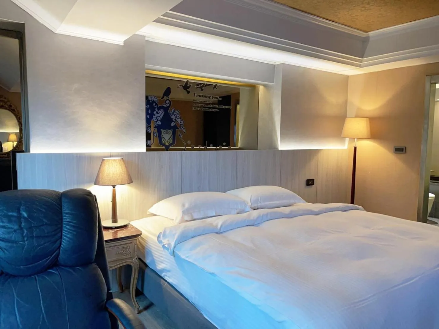 Bed in JBG Hotspring Resort Hotel