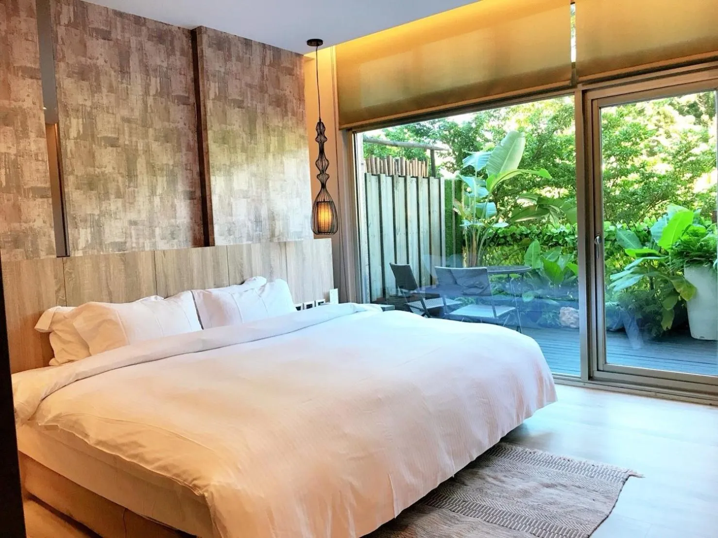 Bed in JBG Hotspring Resort Hotel