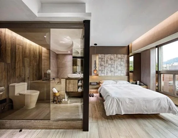 Bed in JBG Hotspring Resort Hotel