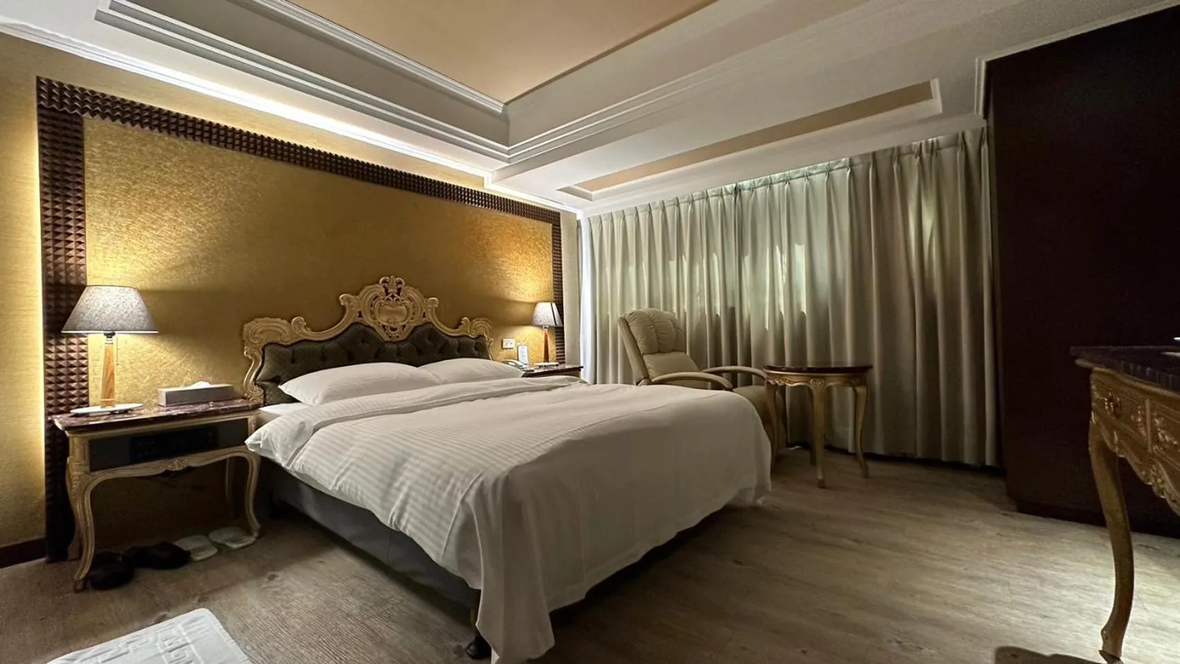 Bed in JBG Hotspring Resort Hotel