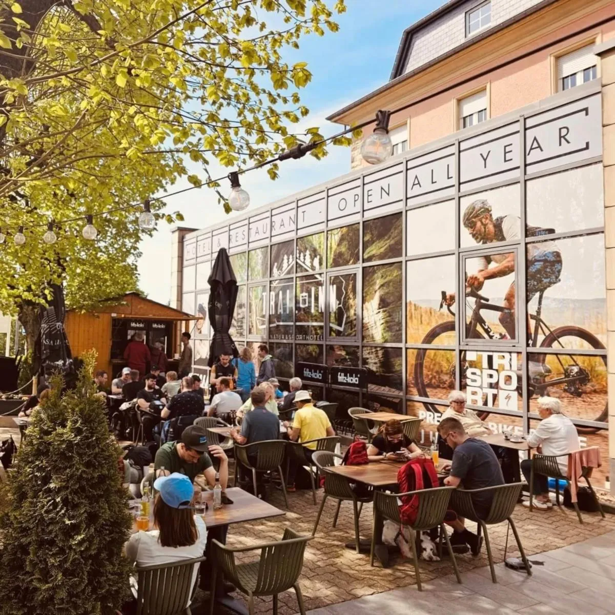 Balcony/Terrace in Trail-Inn Natur & Sporthotel