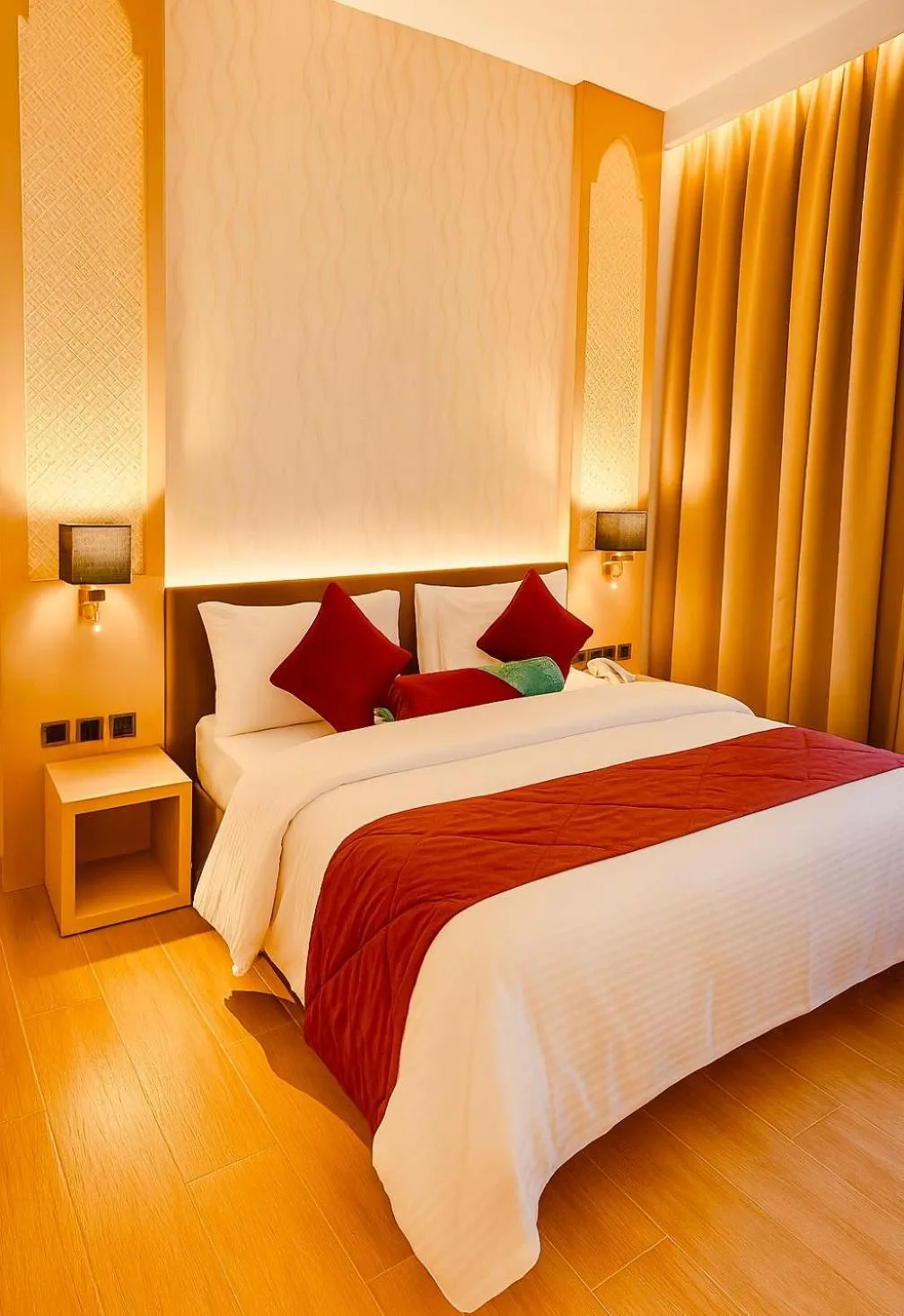 Bedroom, Bed in Falaj Daris Hotel