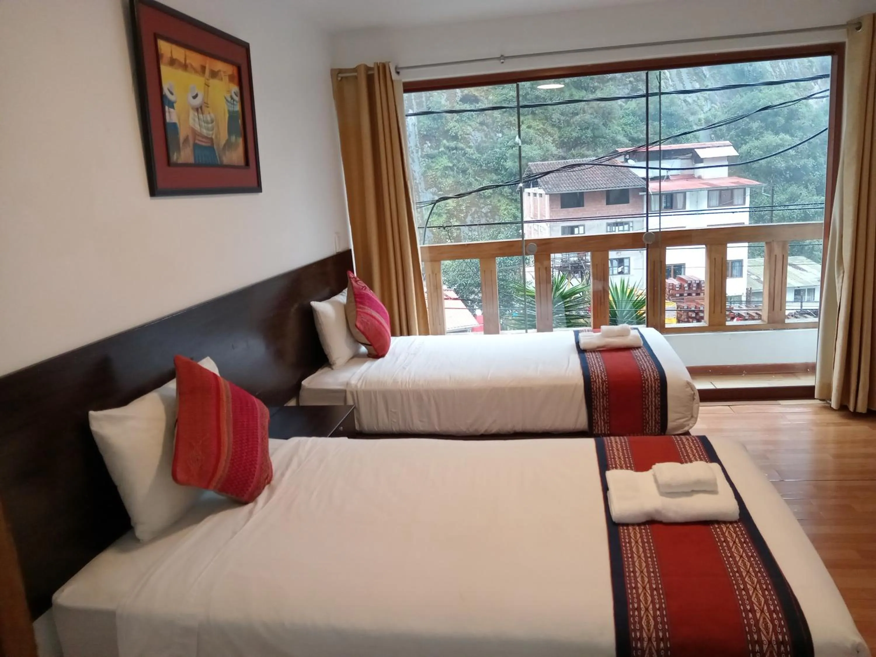 Bed in El Quetzal MachuPicchu