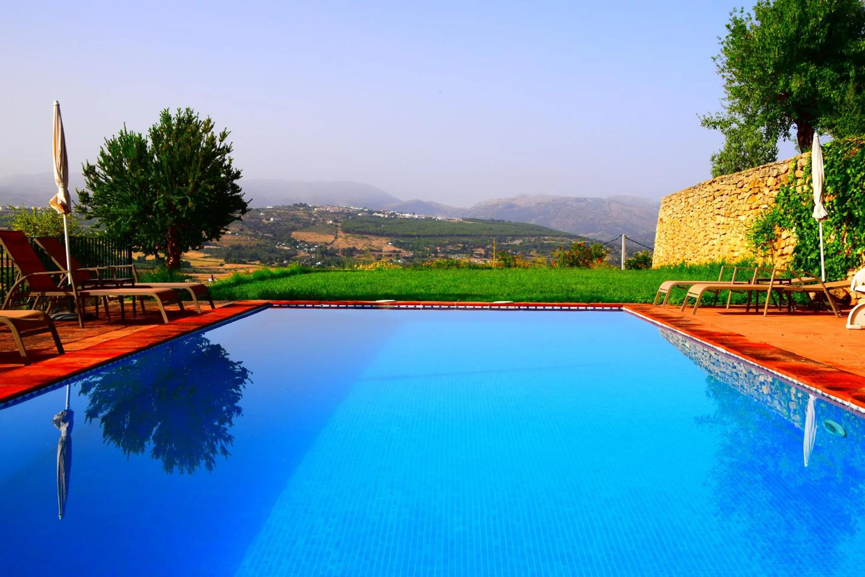 Pool view in Villa Casa Alta