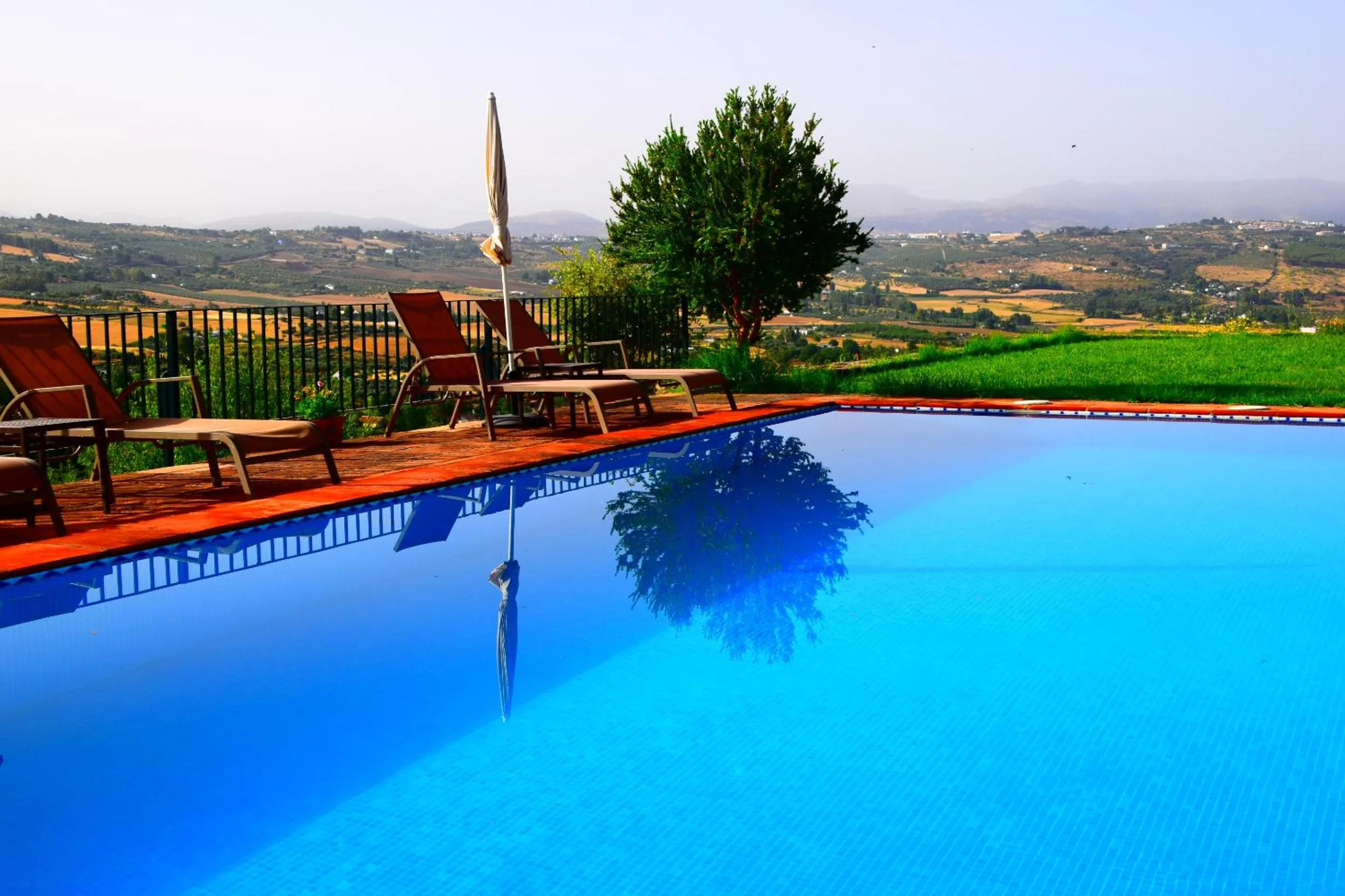 Pool view in Villa Casa Alta