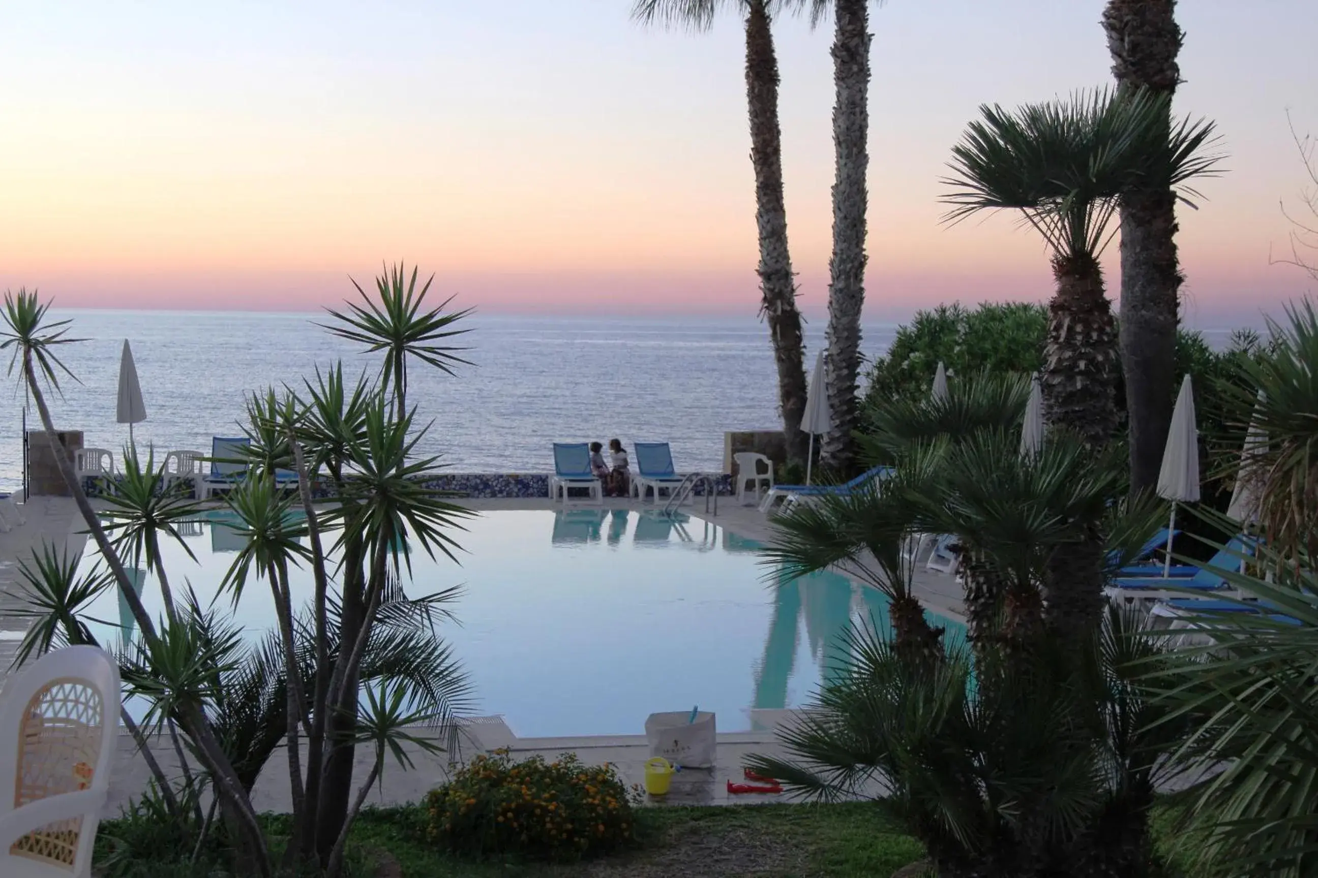 Swimming pool, Sea View in Hotel Za Maria