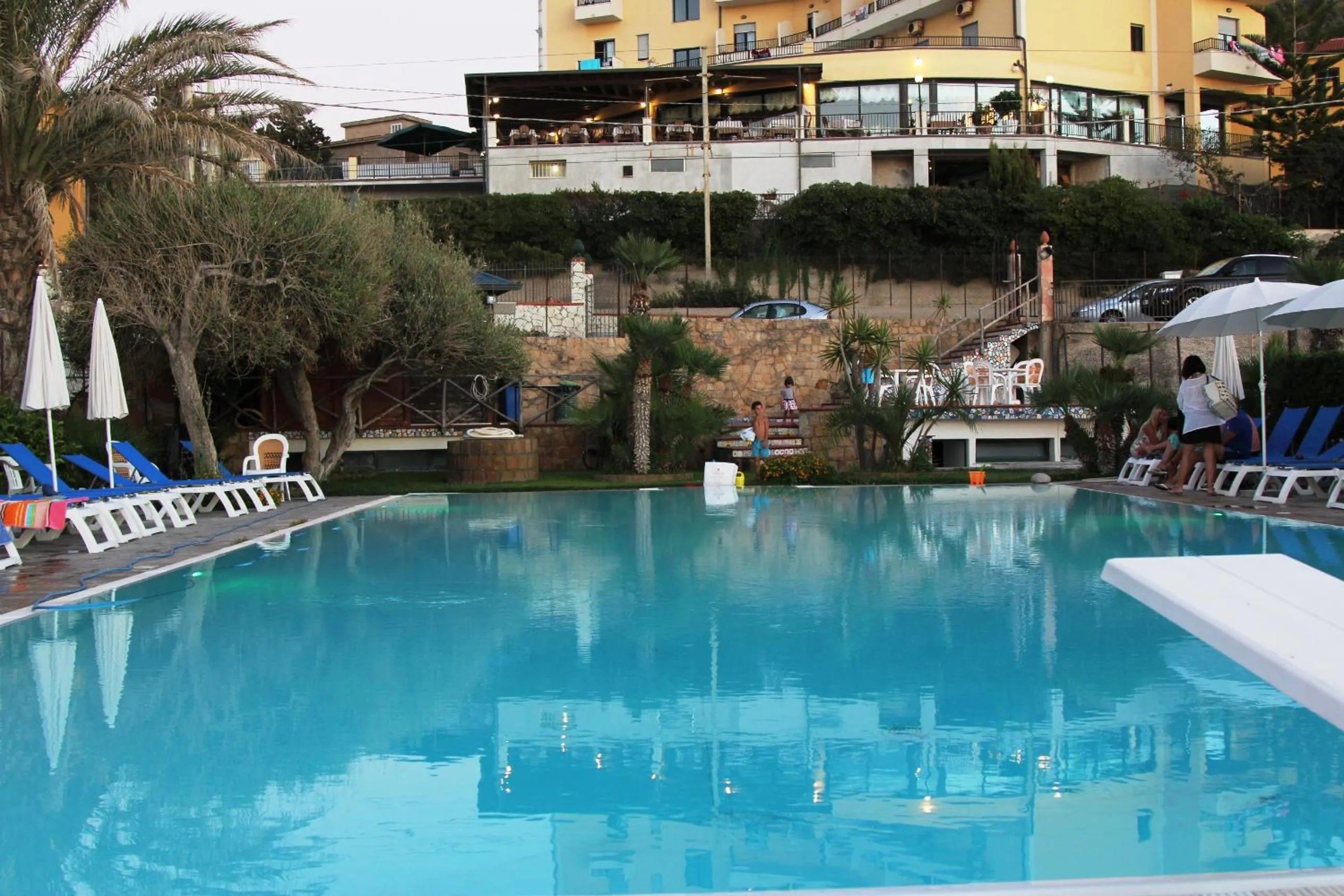 Swimming pool in Hotel Za Maria