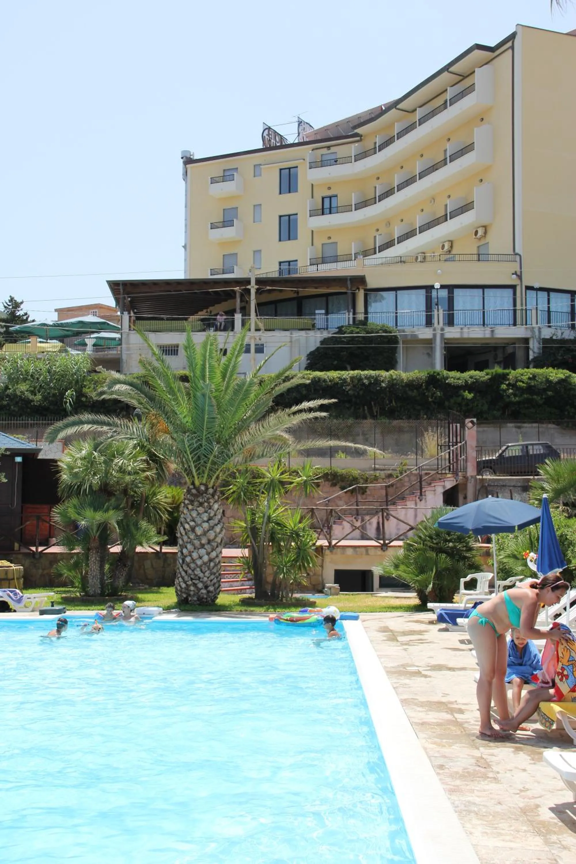 Swimming pool in Hotel Za Maria