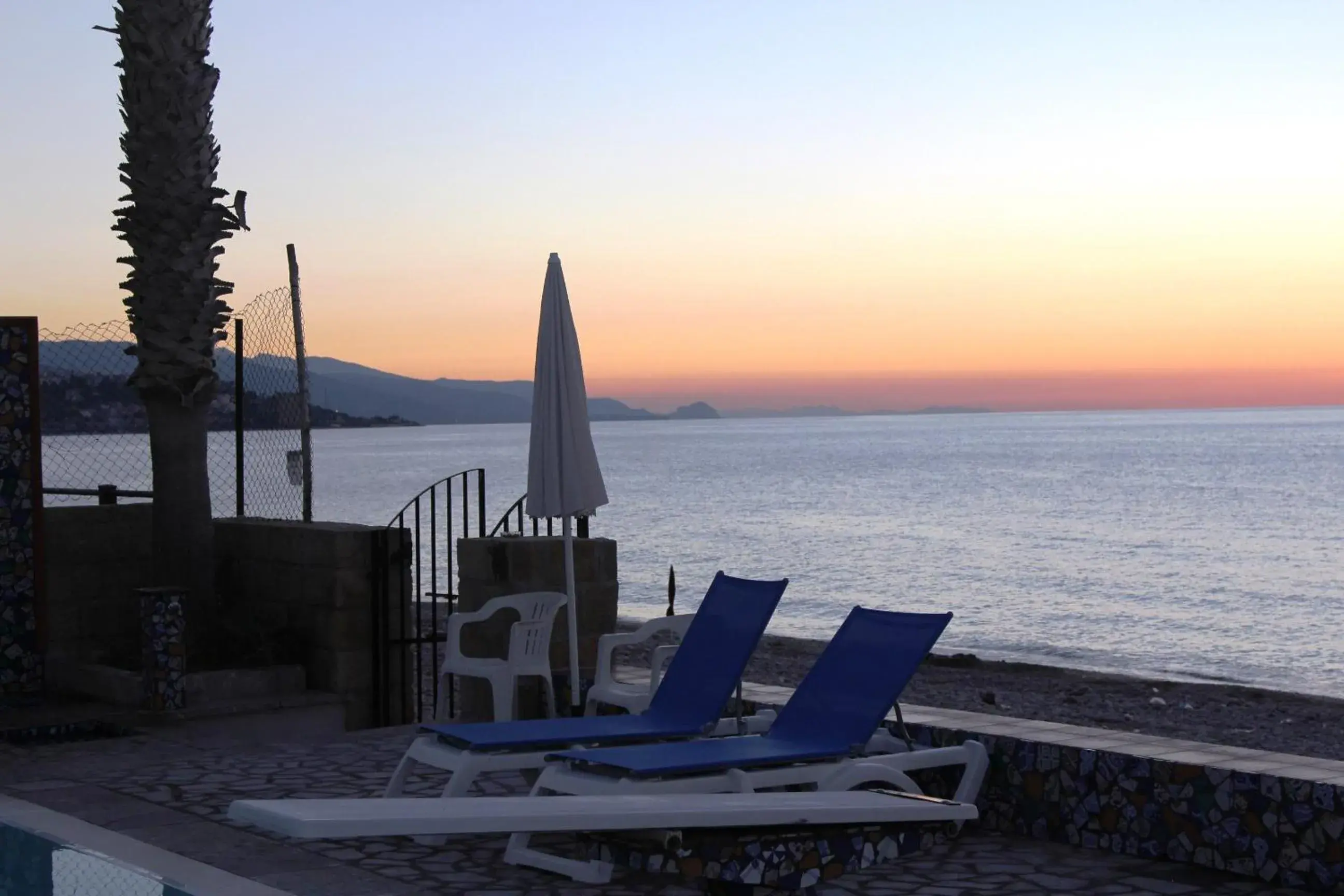 Swimming pool in Hotel Za Maria