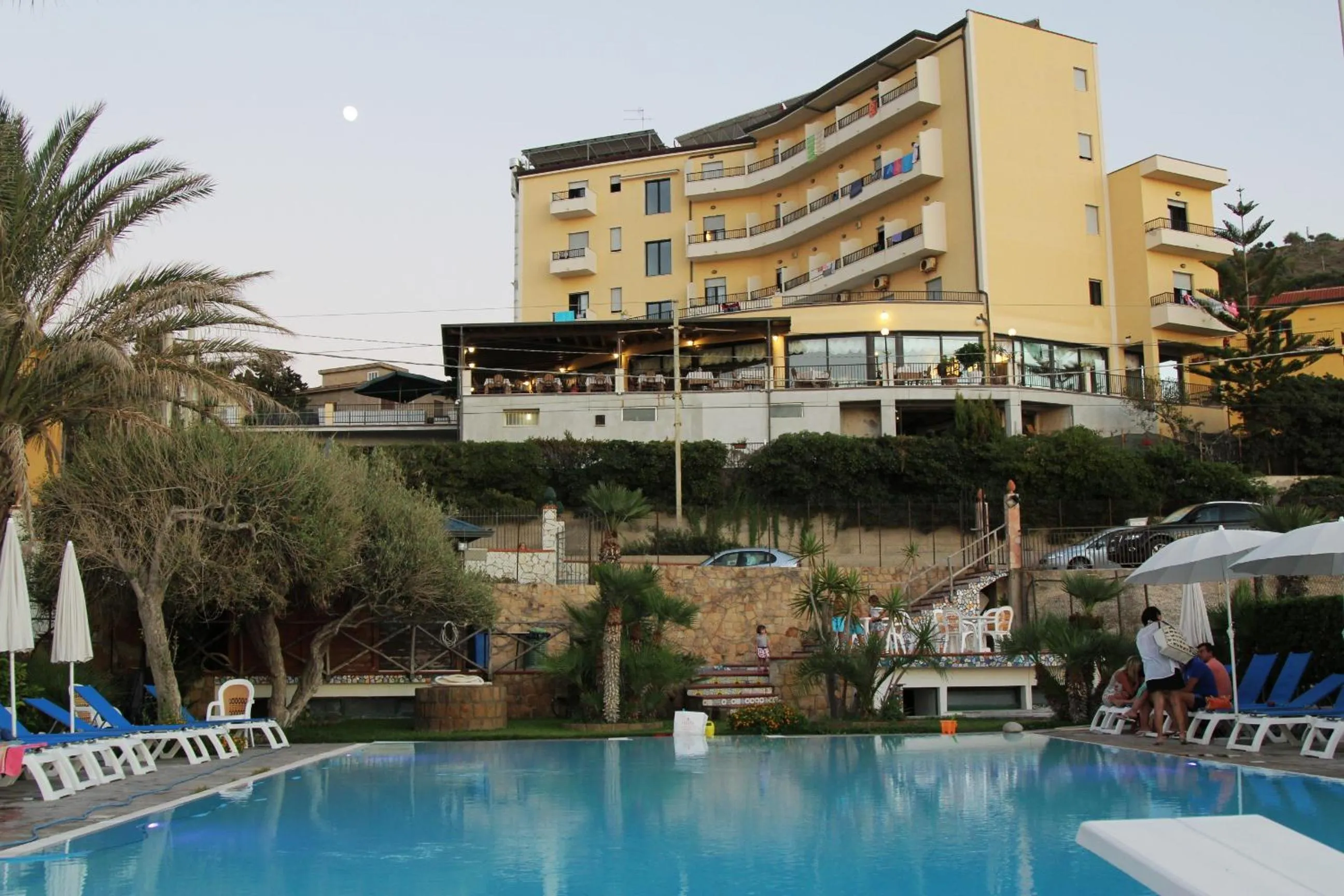 Swimming pool in Hotel Za Maria