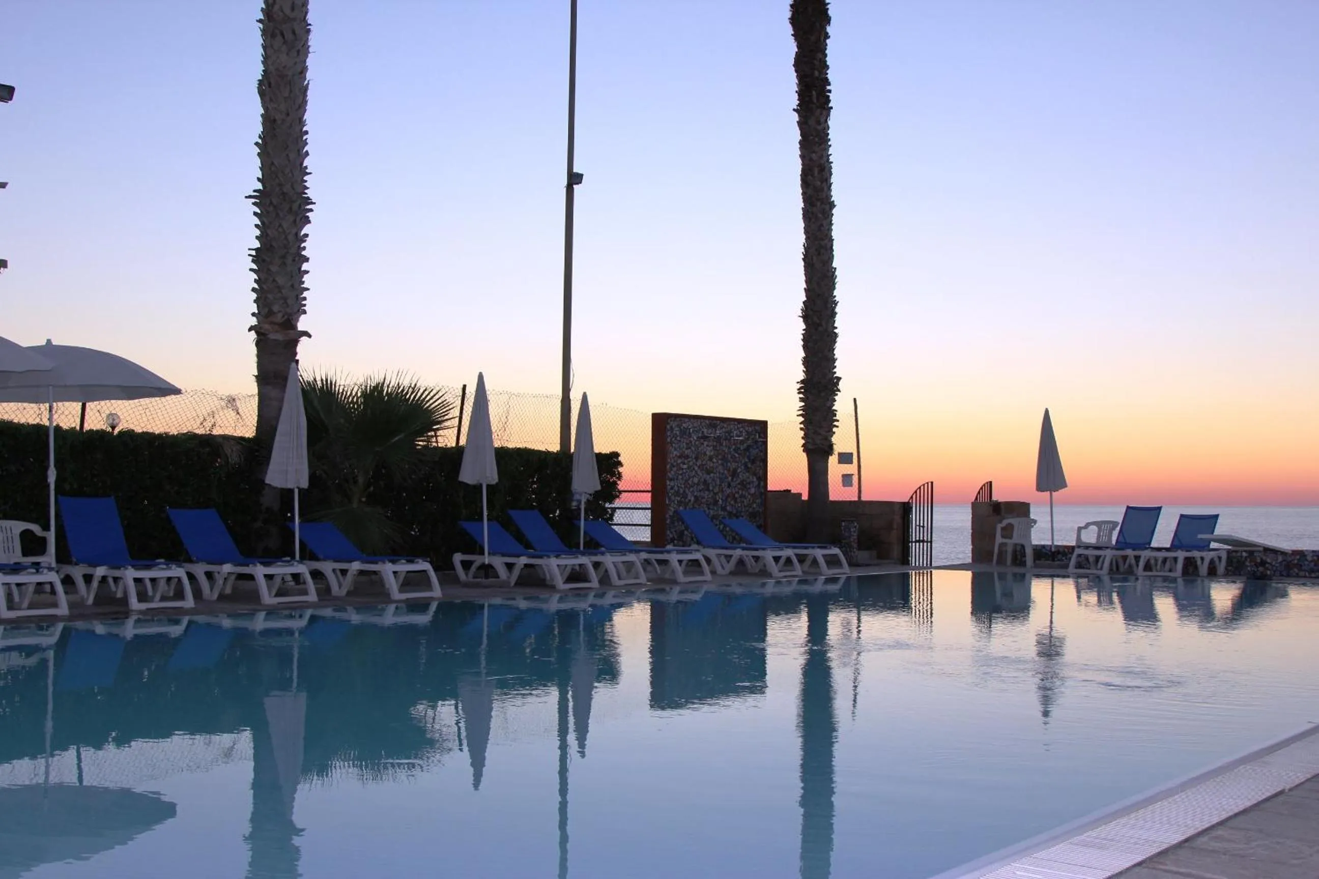 Swimming pool in Hotel Za Maria