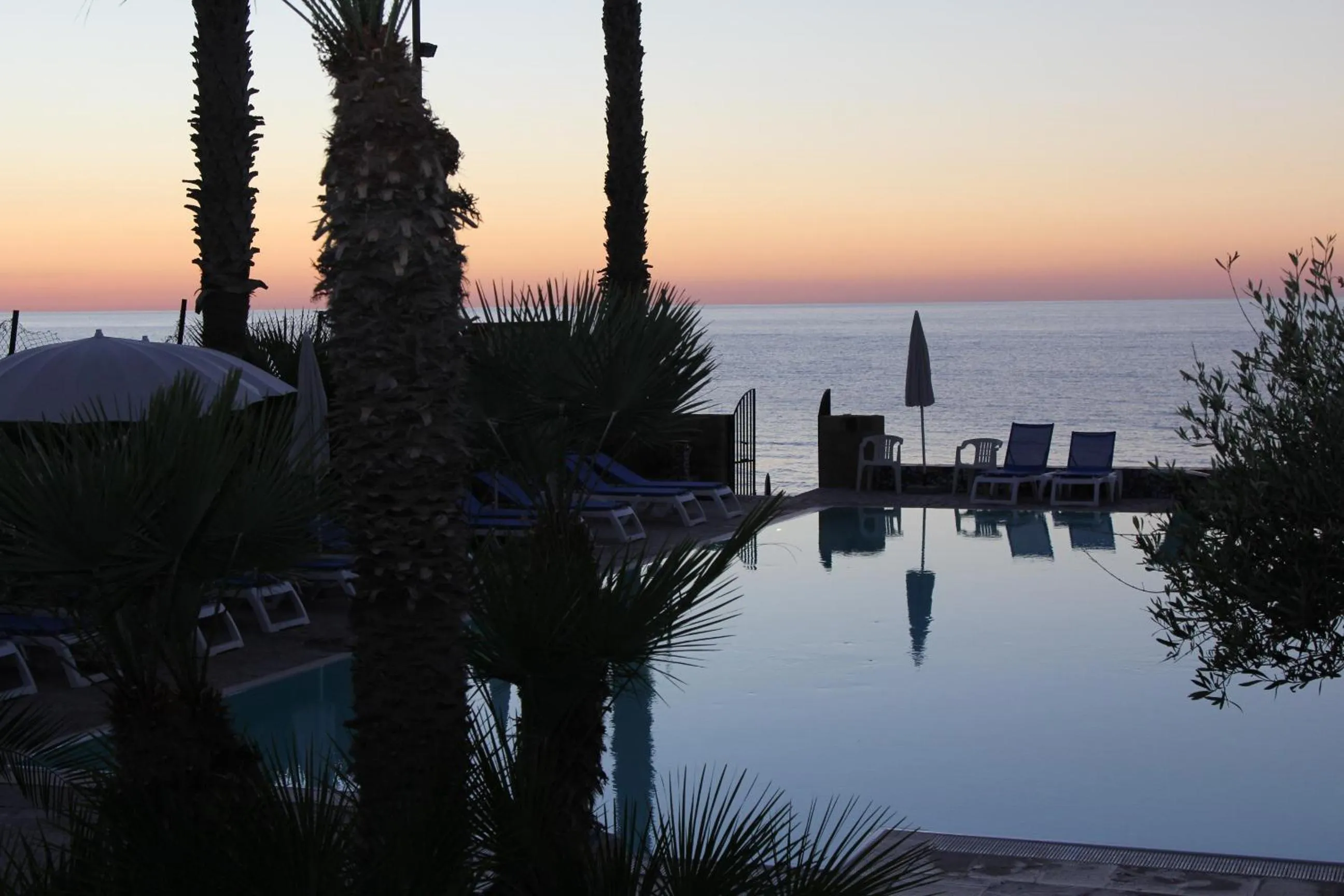 Swimming pool in Hotel Za Maria