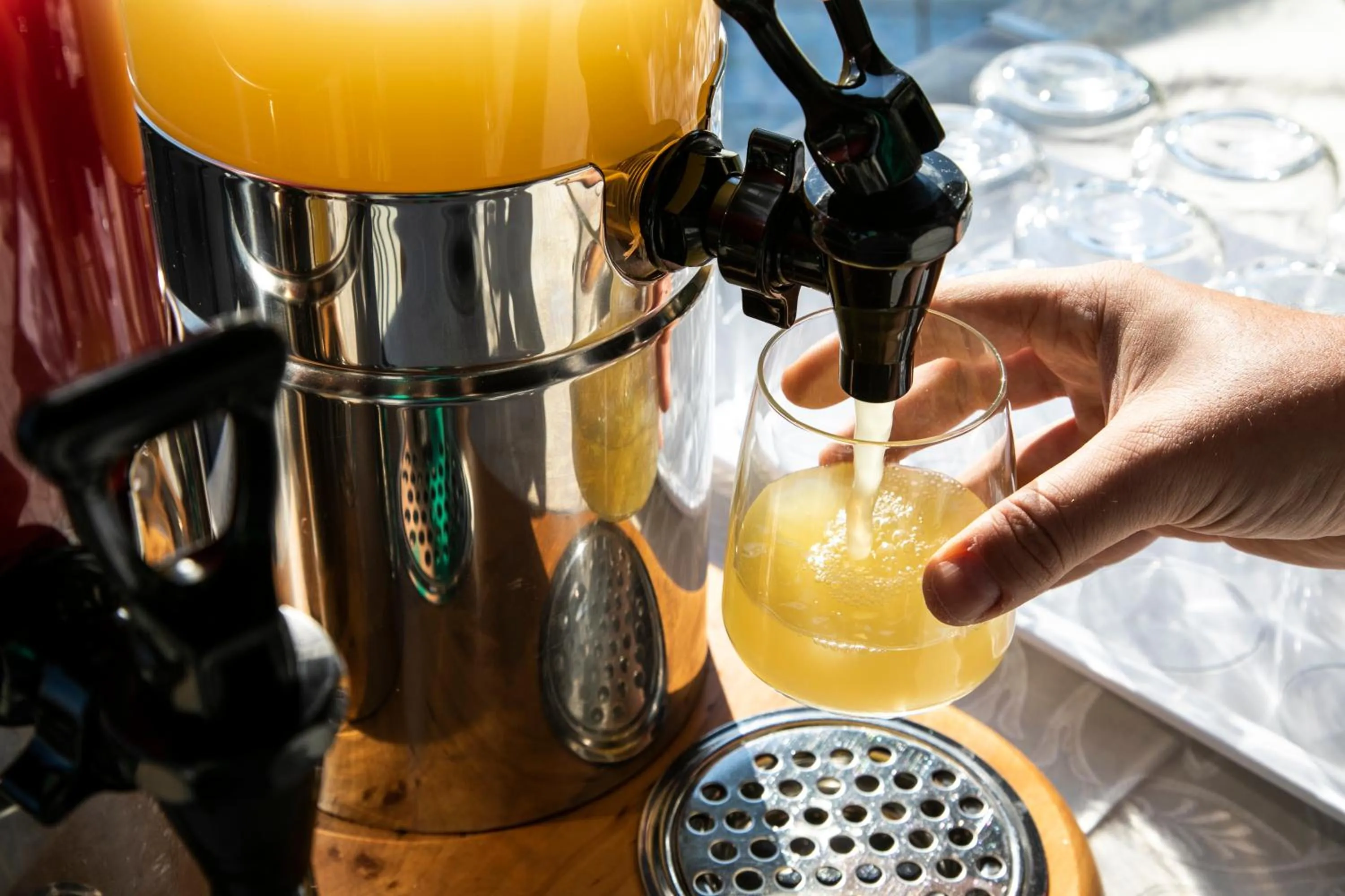 Italian breakfast in Hotel Za Maria