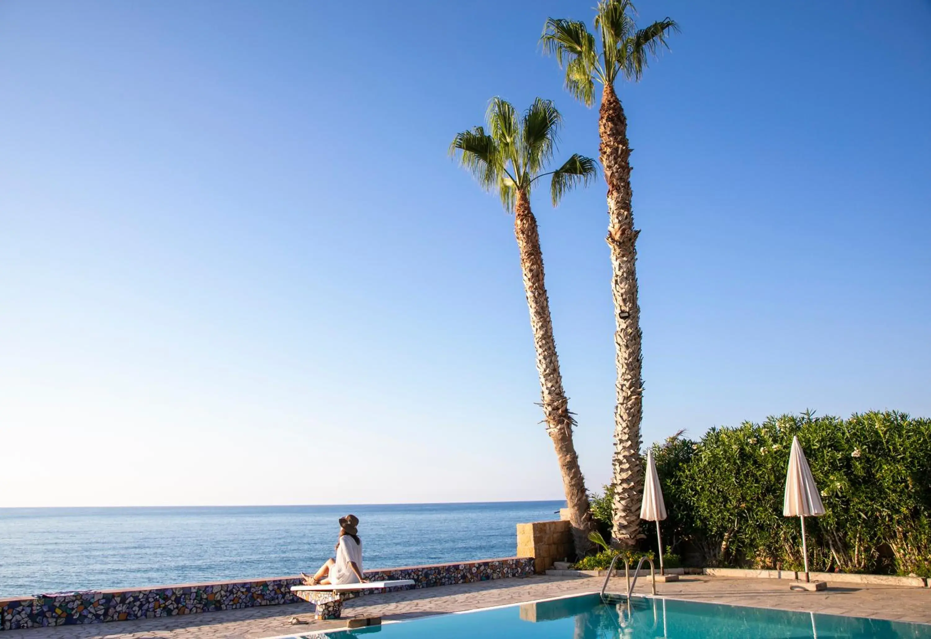 Swimming pool in Hotel Za Maria