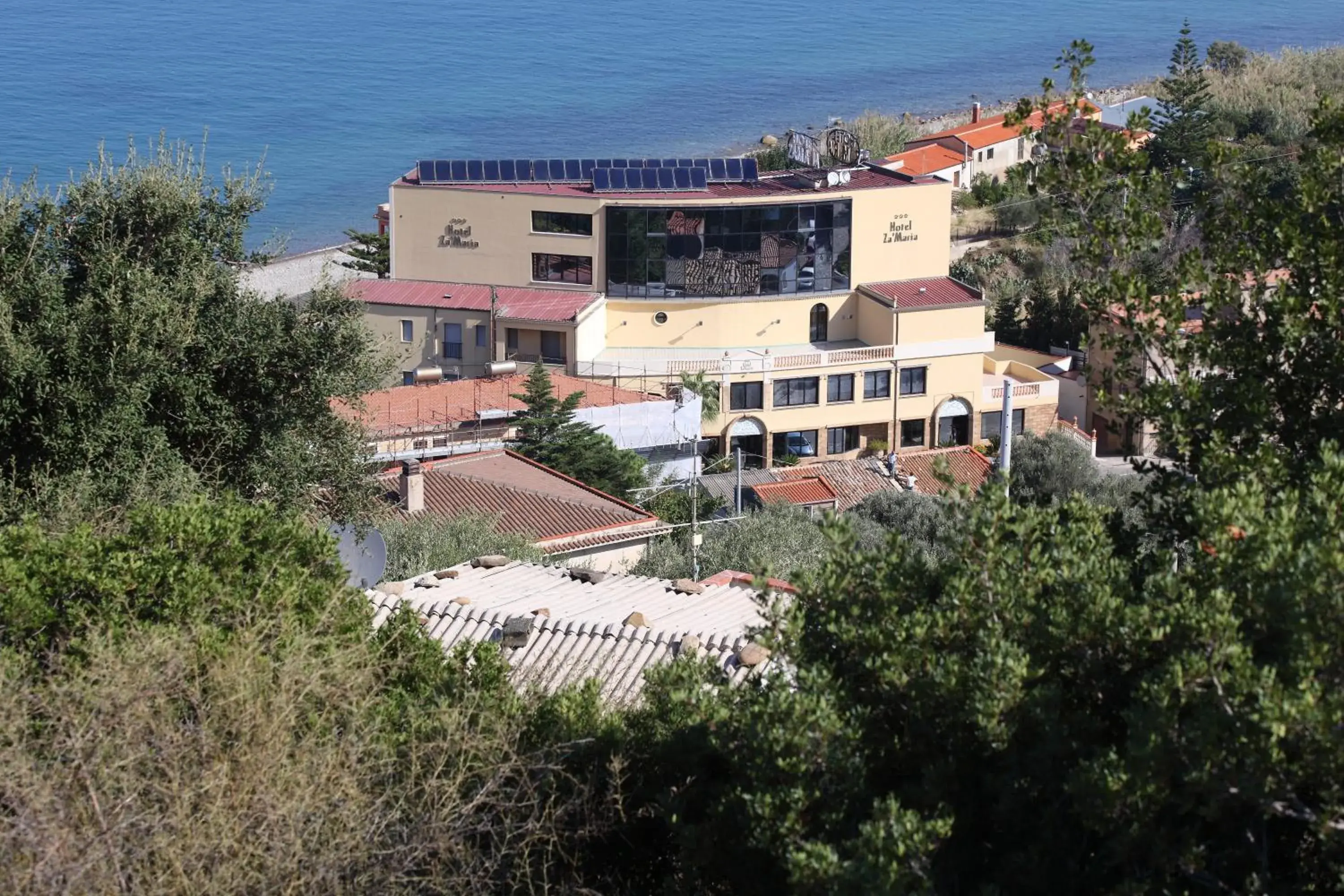 Area and facilities, Bird's-eye View in Hotel Za Maria