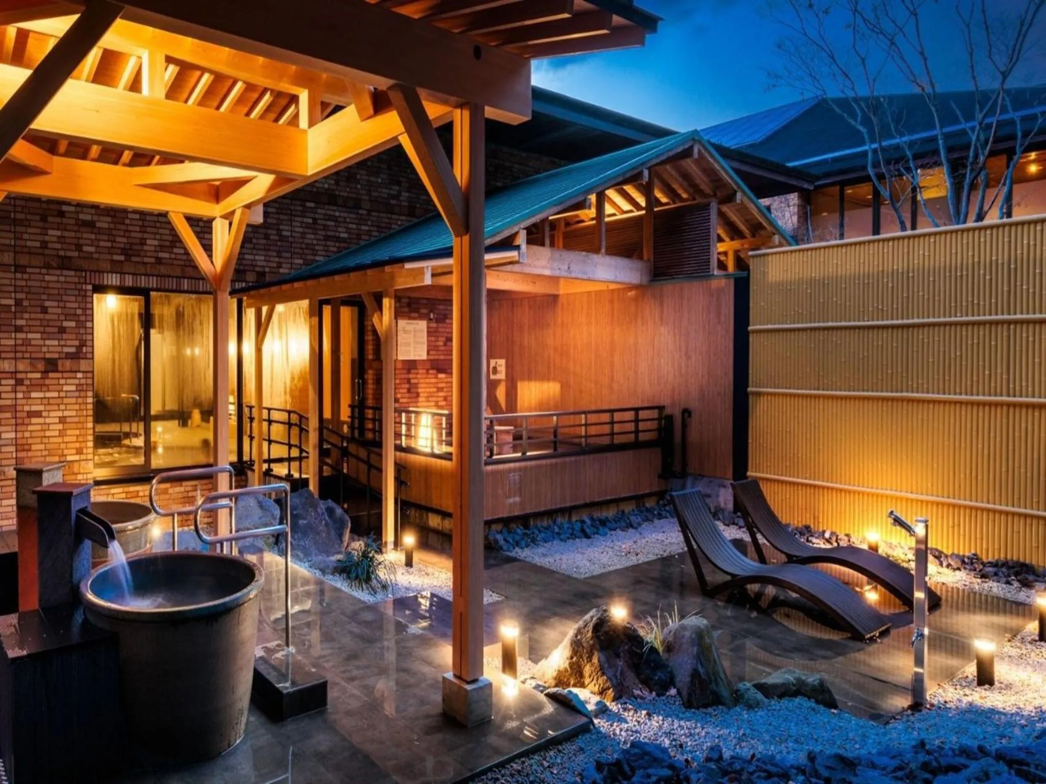 Open Air Bath in Sennomori