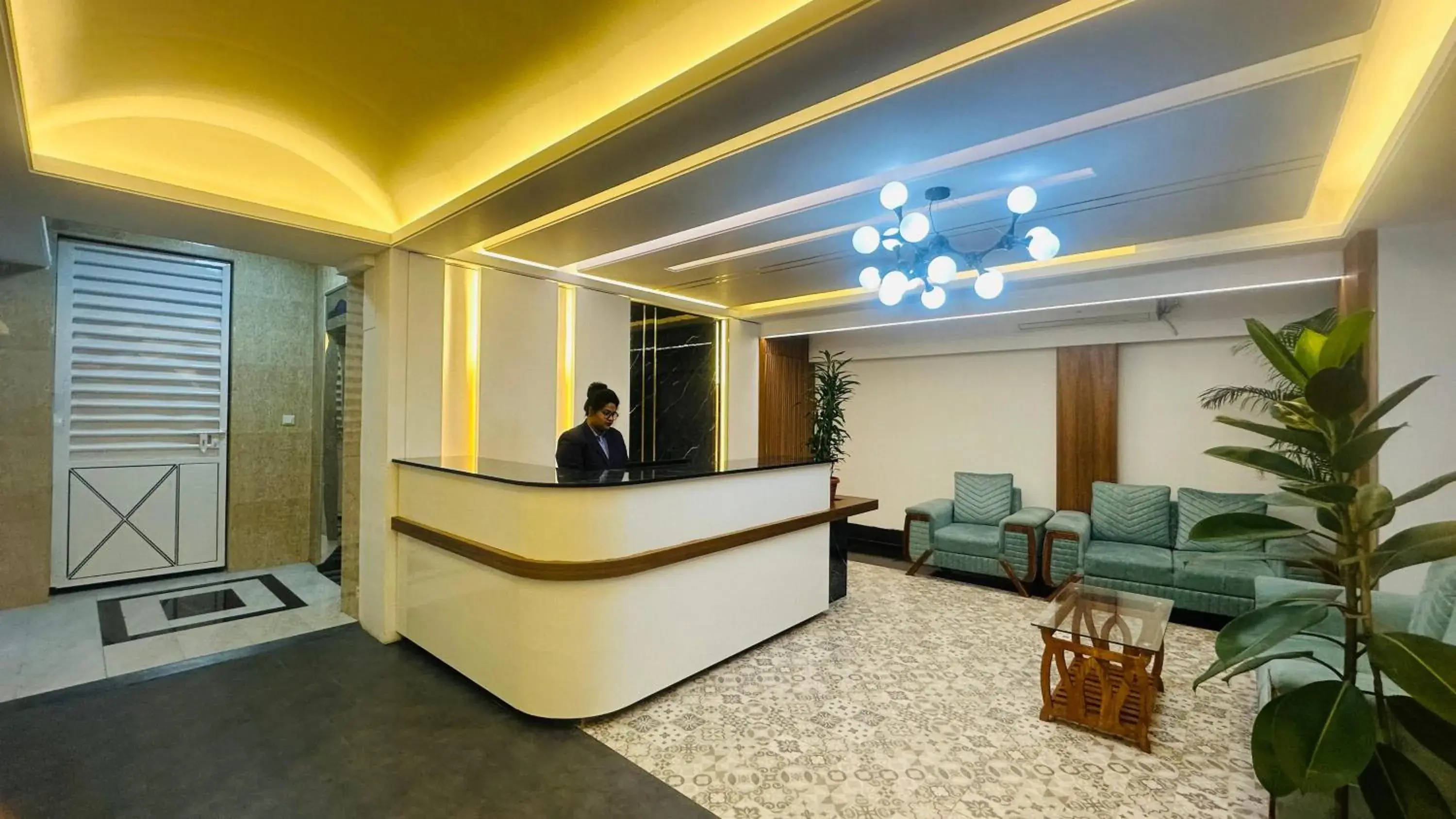 Lobby or reception in Royal Regent Suites Dhaka Lobby or reception in Royal Regent Suites Dhaka