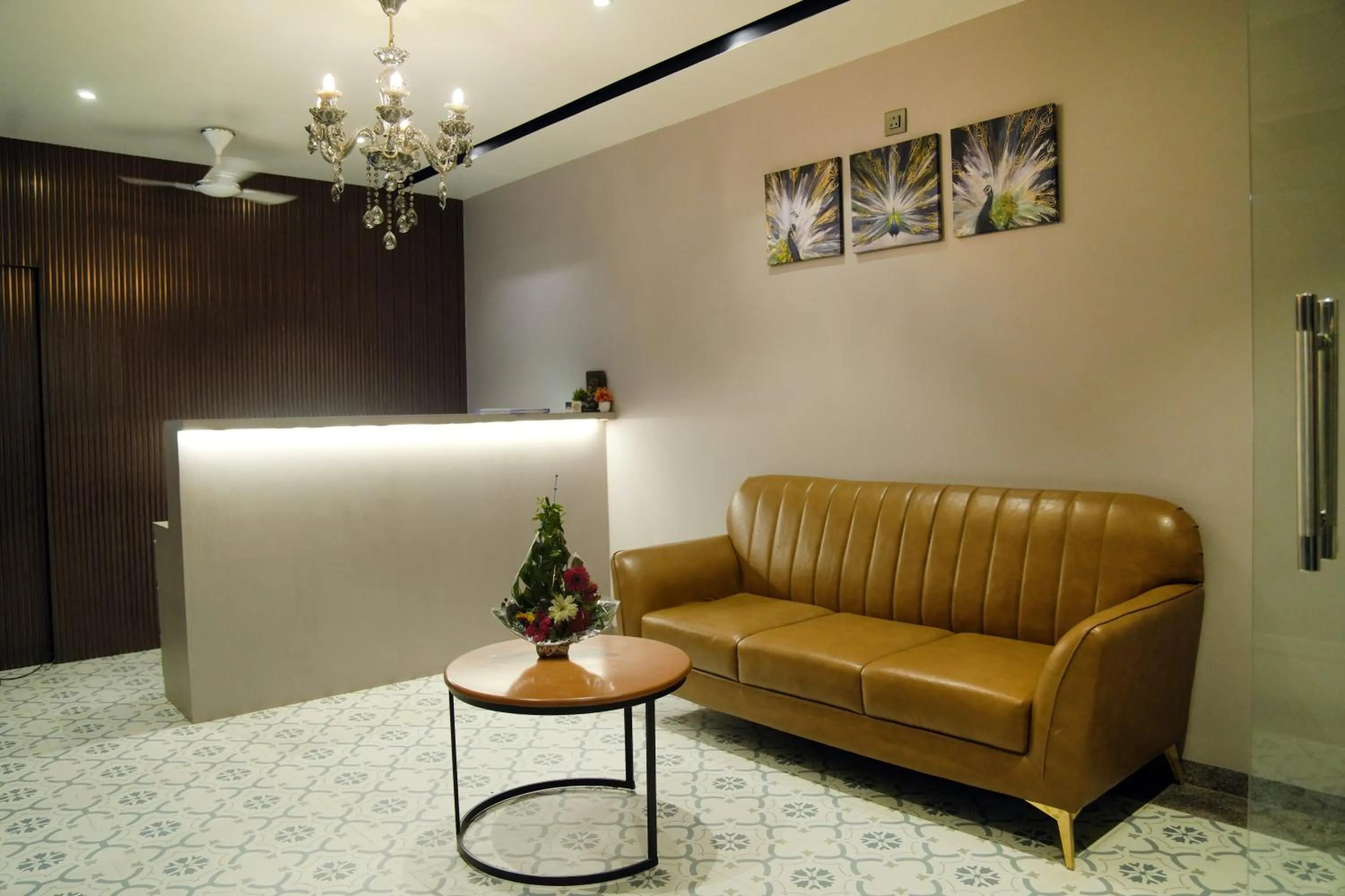 Living room in Hotel Yashoda