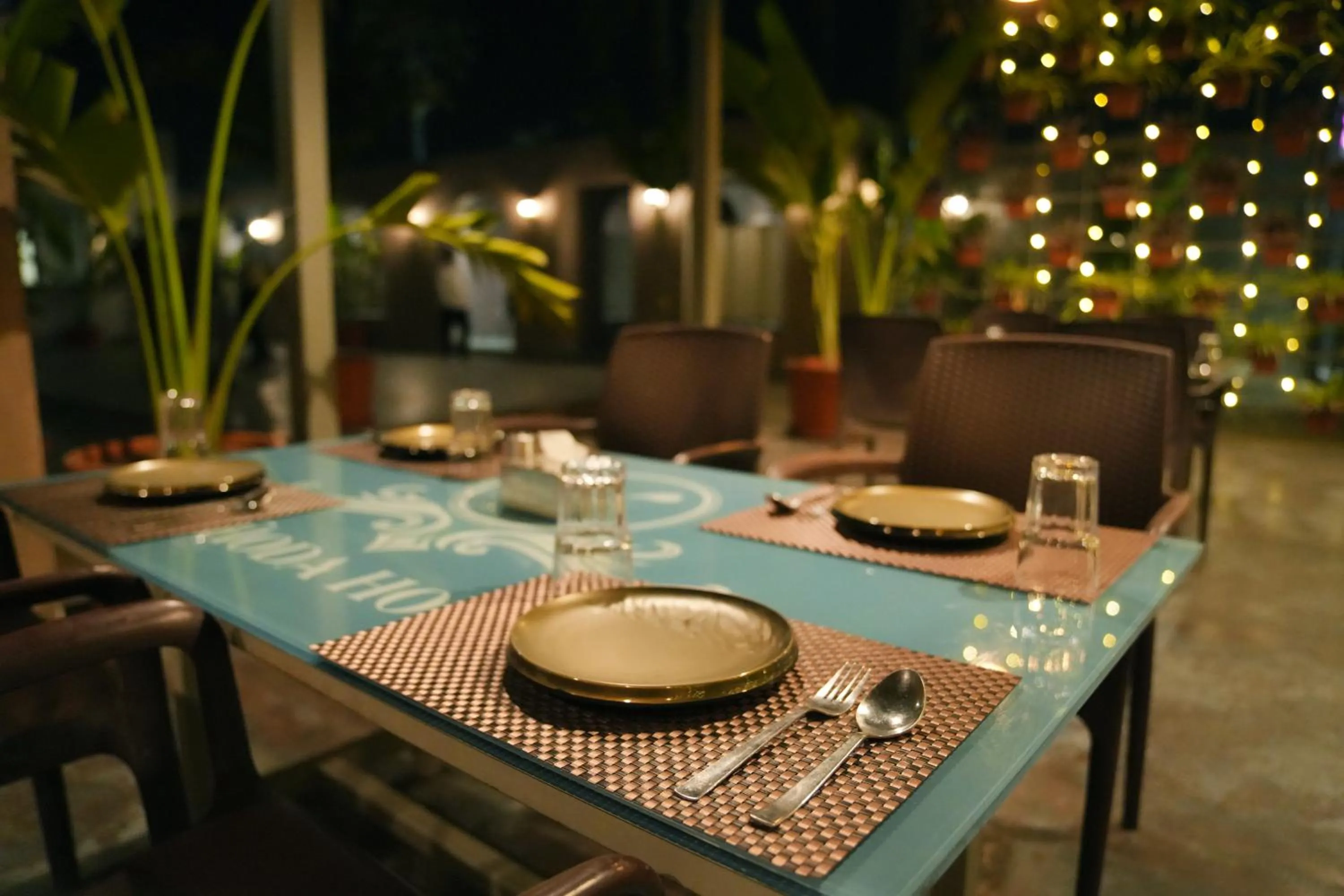 Dining area in Hotel Yashoda