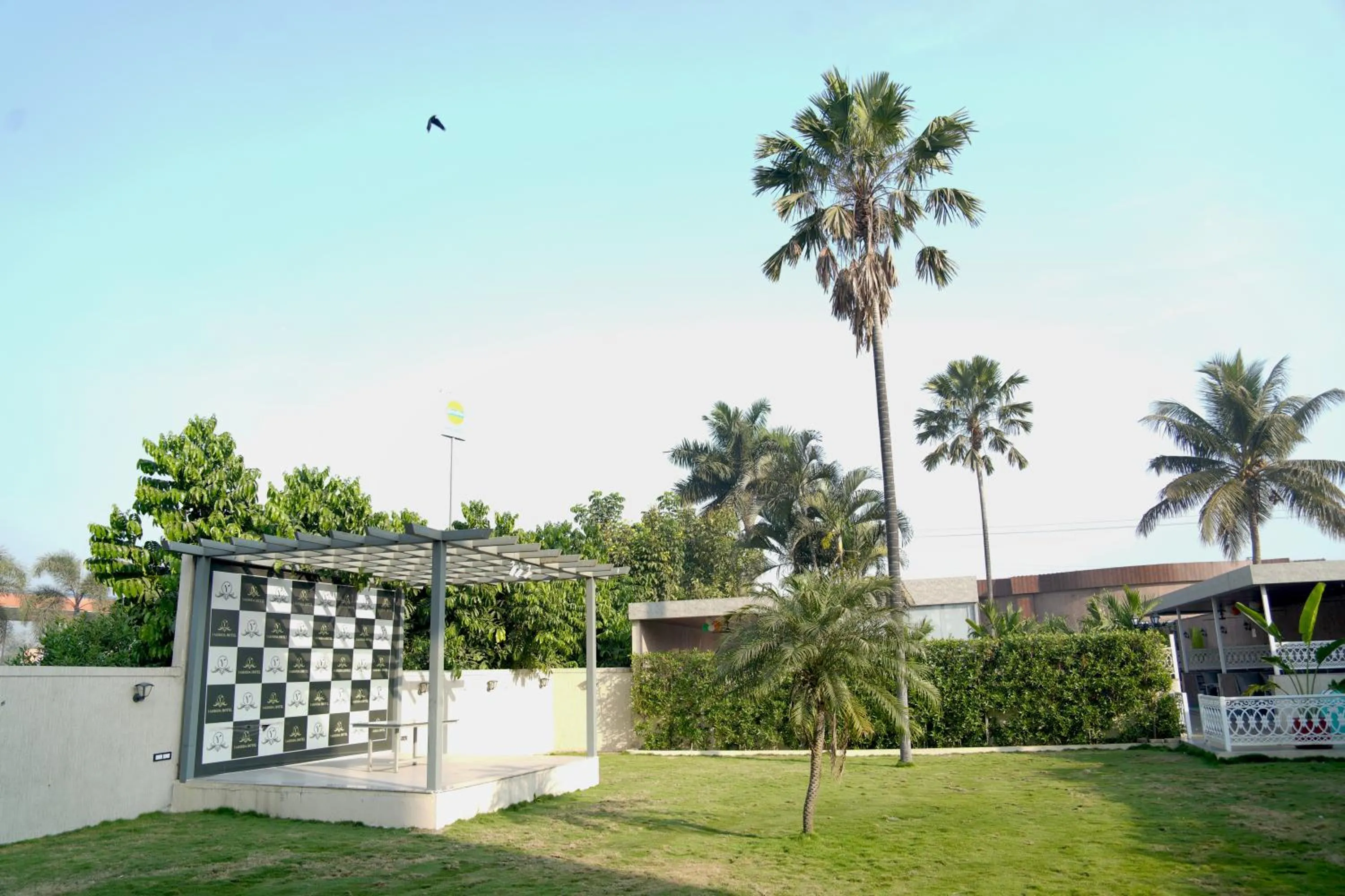 Garden in Hotel Yashoda