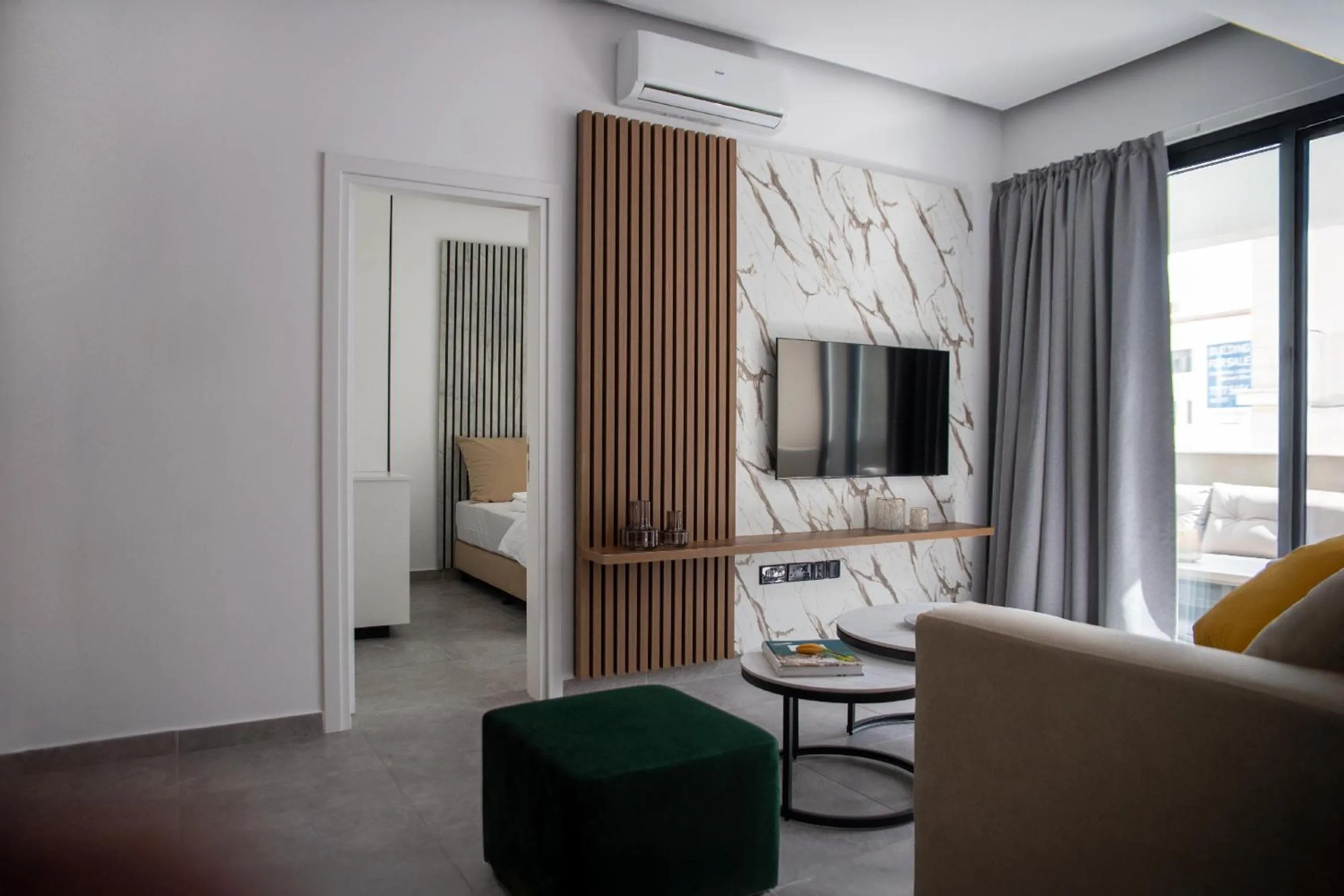 Seating area in Le Bouquet Luxury Suites Ltd