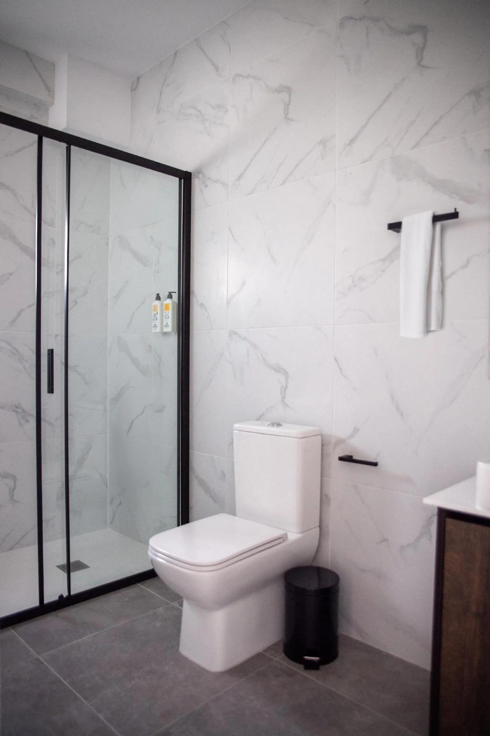 Shower in Le Bouquet Luxury Suites Ltd