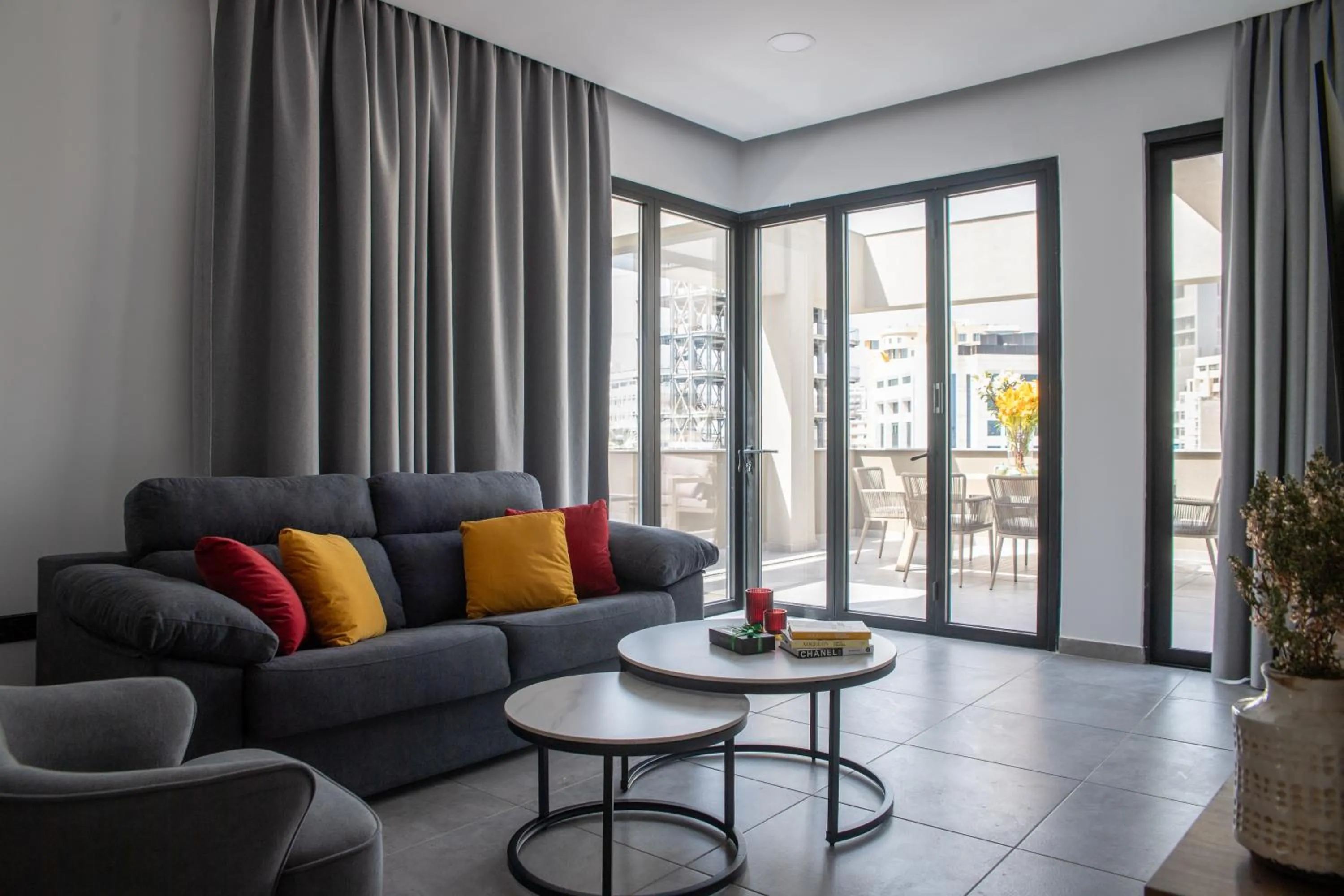 Living room in Le Bouquet Luxury Suites Ltd
