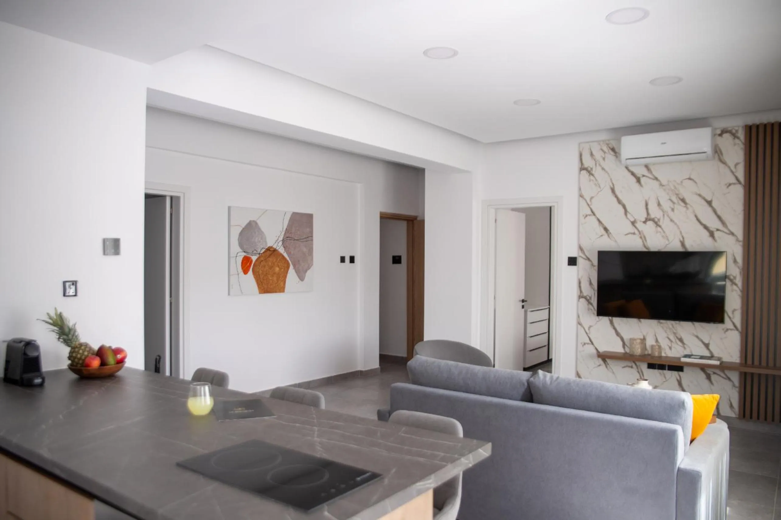 Seating area in Le Bouquet Luxury Suites Ltd