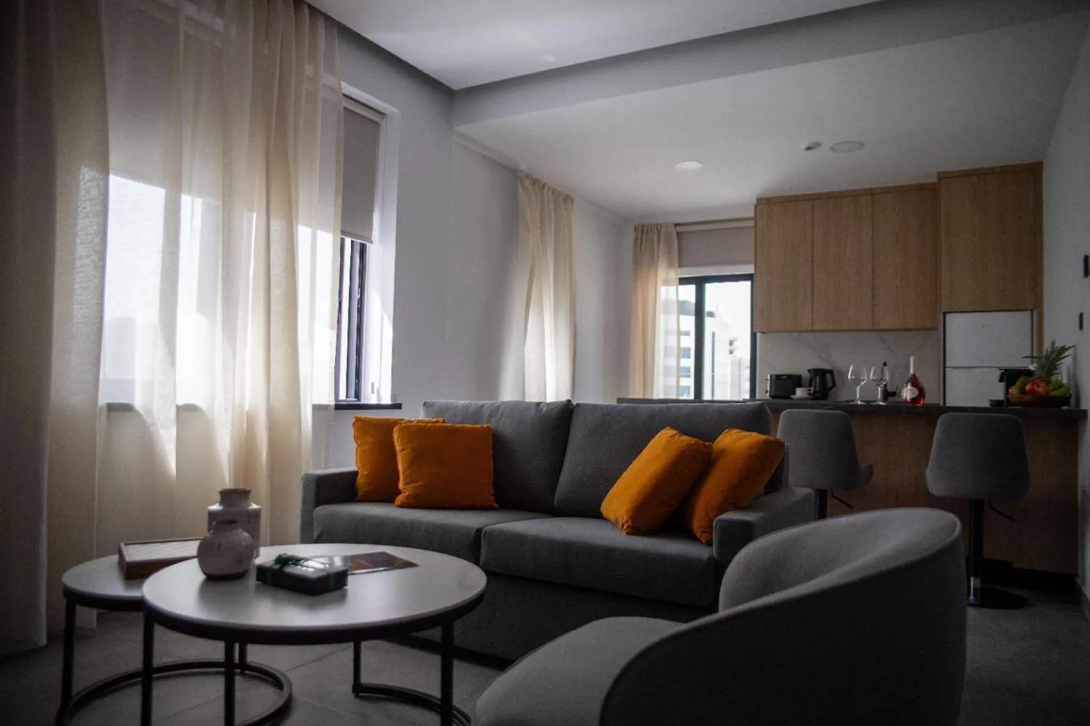 Seating area in Le Bouquet Luxury Suites Ltd