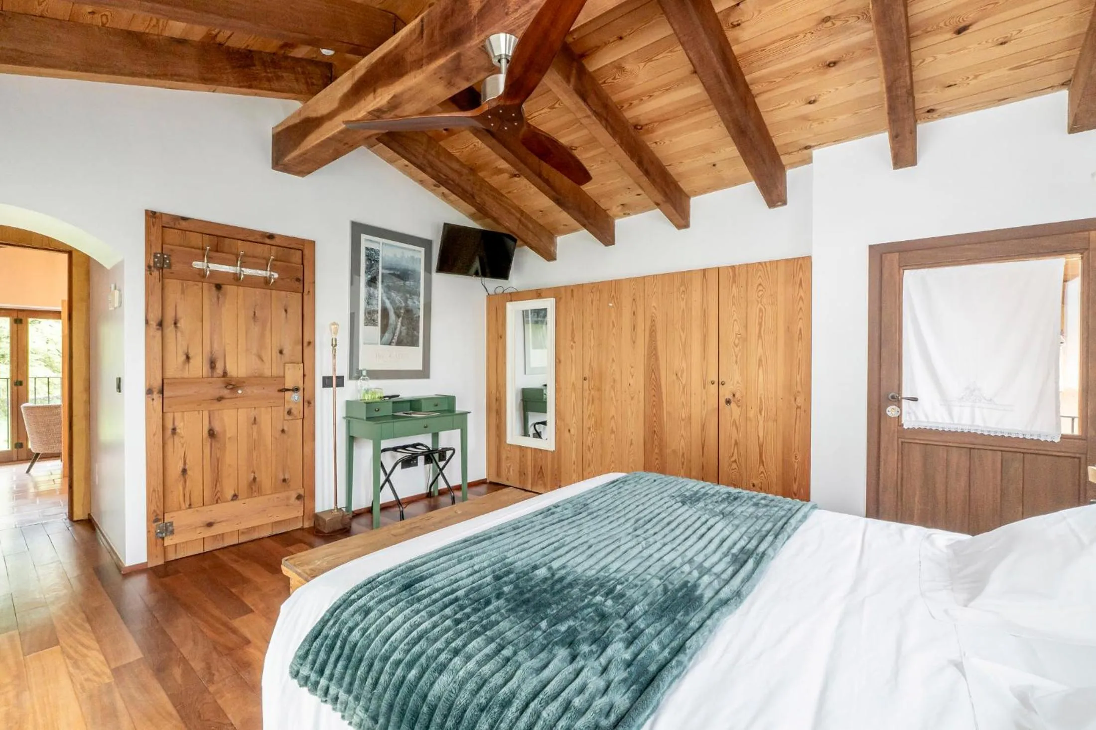 Bed in Hotel Mas la Ferreria