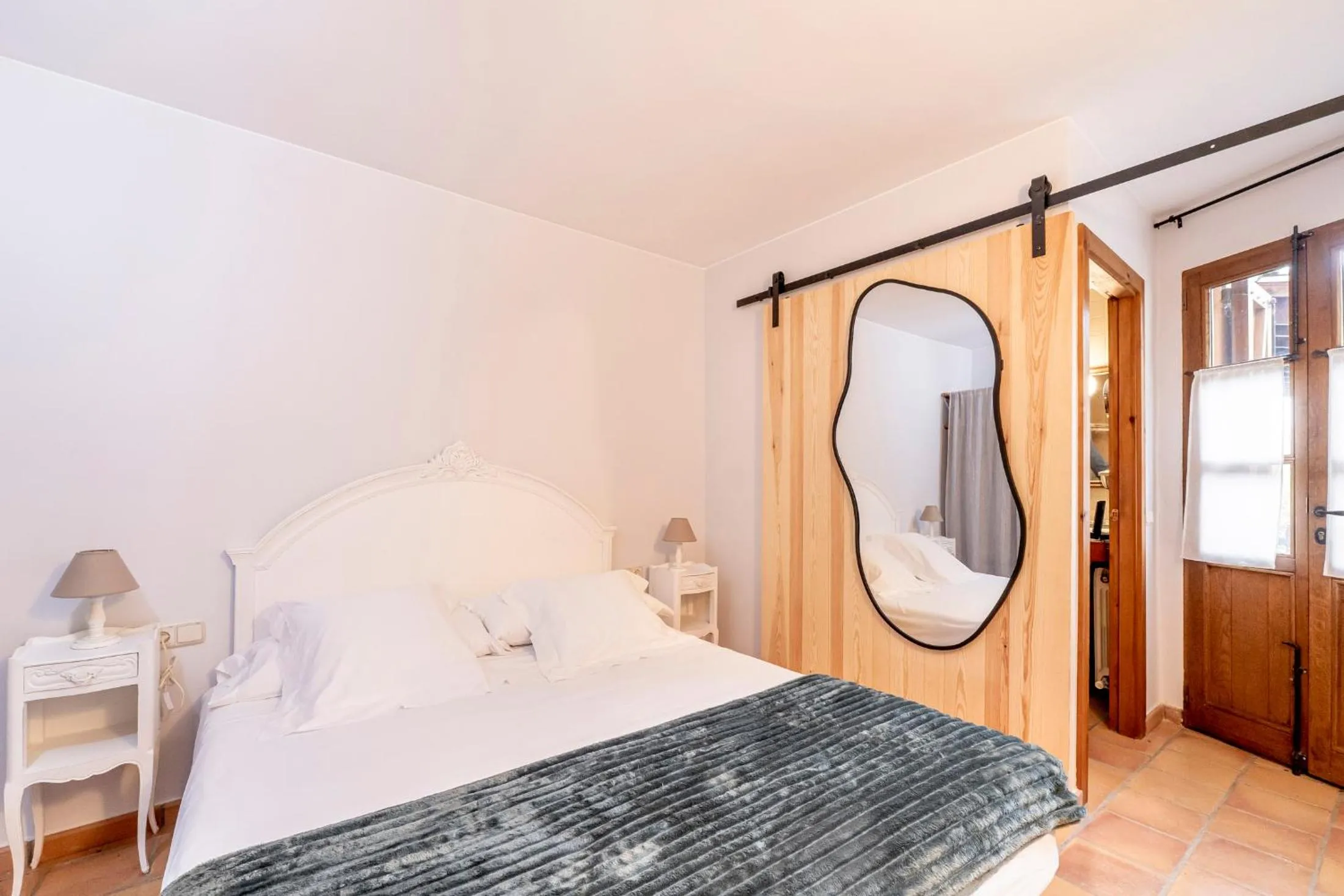 Bed in Hotel Mas la Ferreria