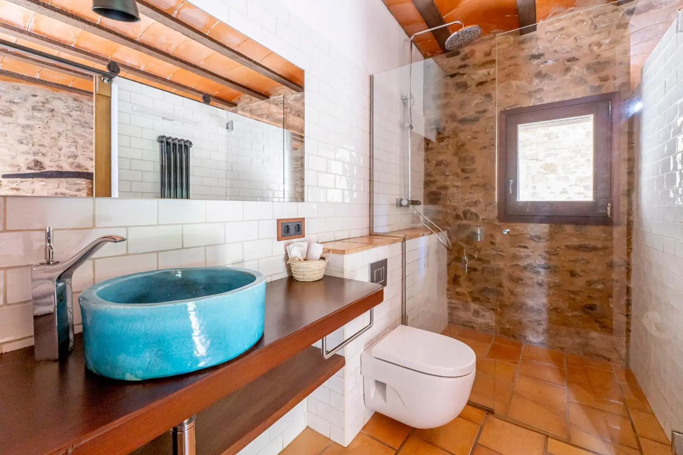 Double Room with Private Bathroom - single occupancy in Hotel Mas la Ferreria Double Room with Private Bathroom - single occupancy in Hotel Mas la Ferreria