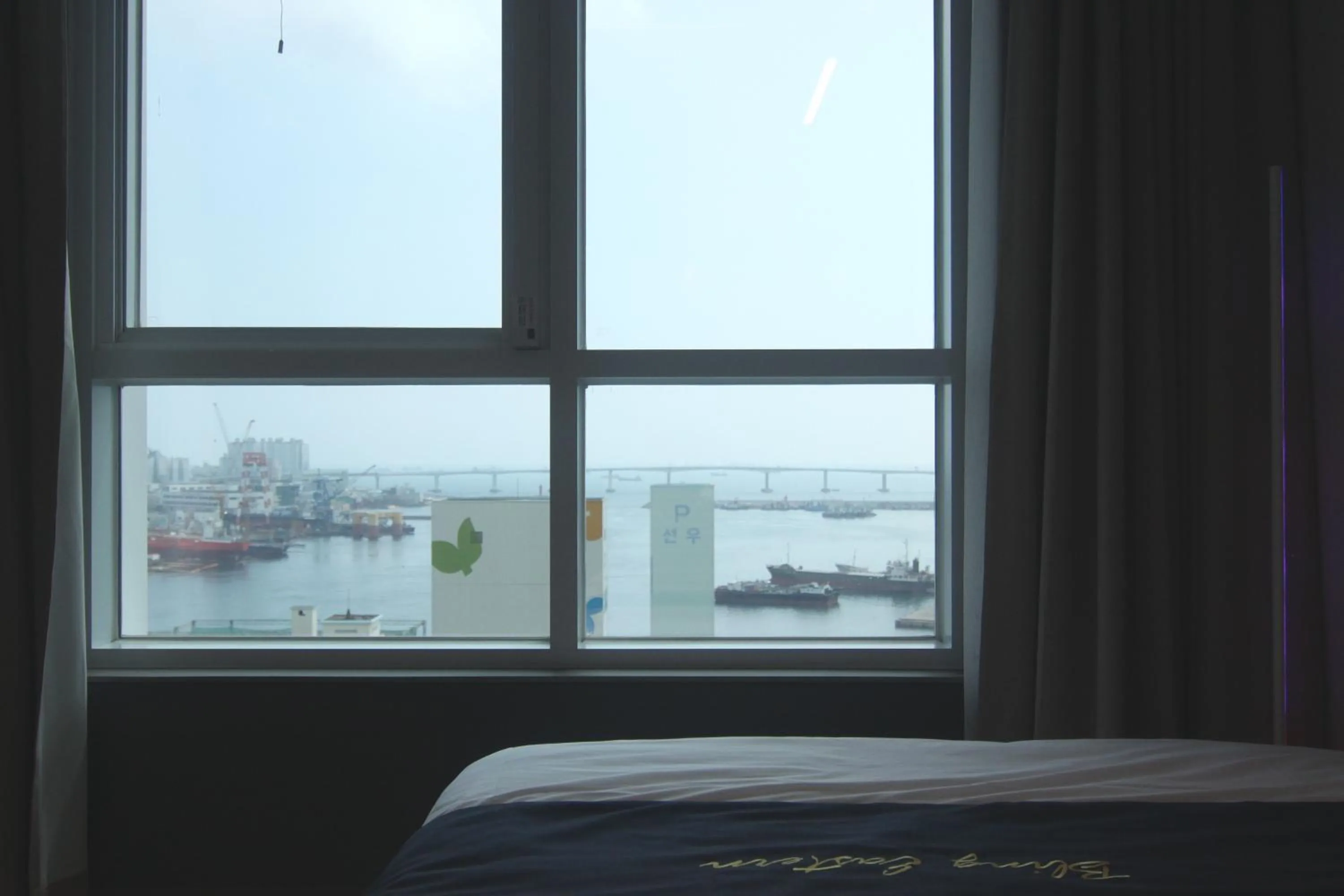 Sea view, Bed in Nampo The Bayment BLINGEASTERN